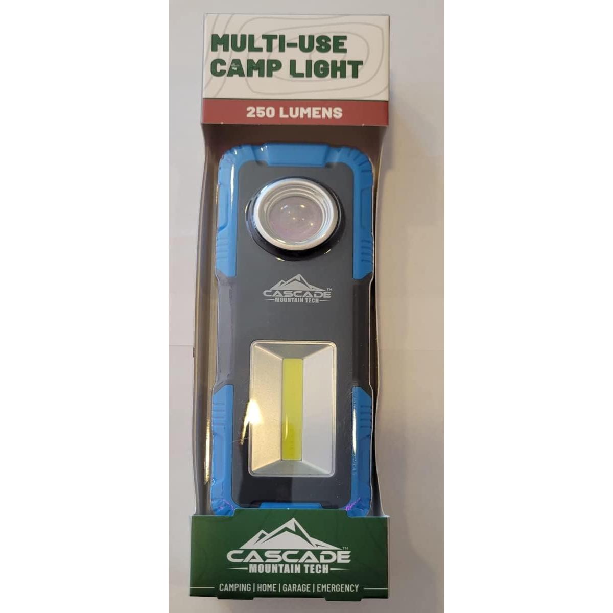Luz de Campamento LED 250 L Cascade Mountain Tech Azul