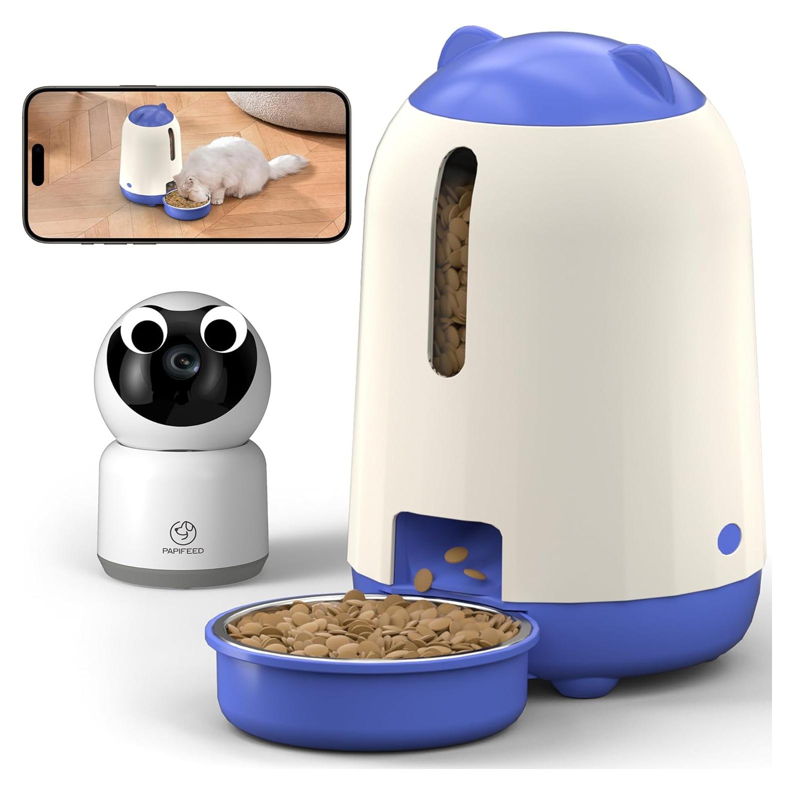 Comedero Automático Inteligente PAPIFEED con Cámara HD 1080P