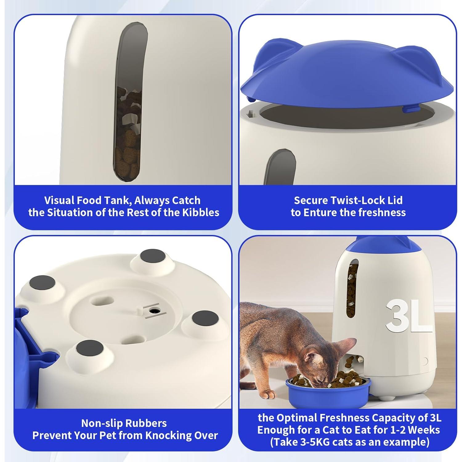 Comedero Automático Inteligente PAPIFEED con Cámara HD 1080P