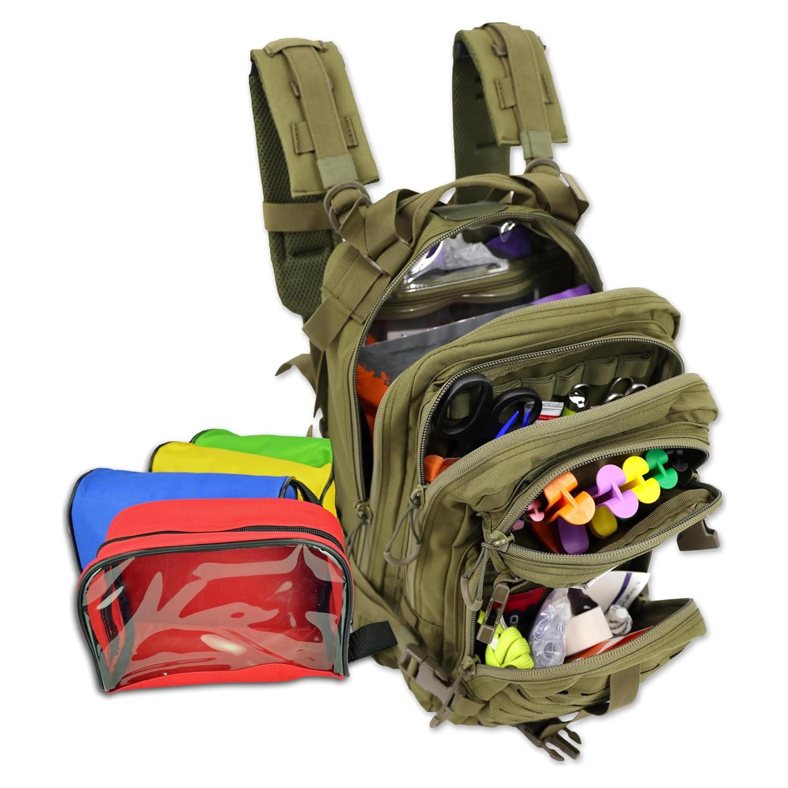 Mochila Médica de Respuesta Rápida Lightning X Verde Oliva