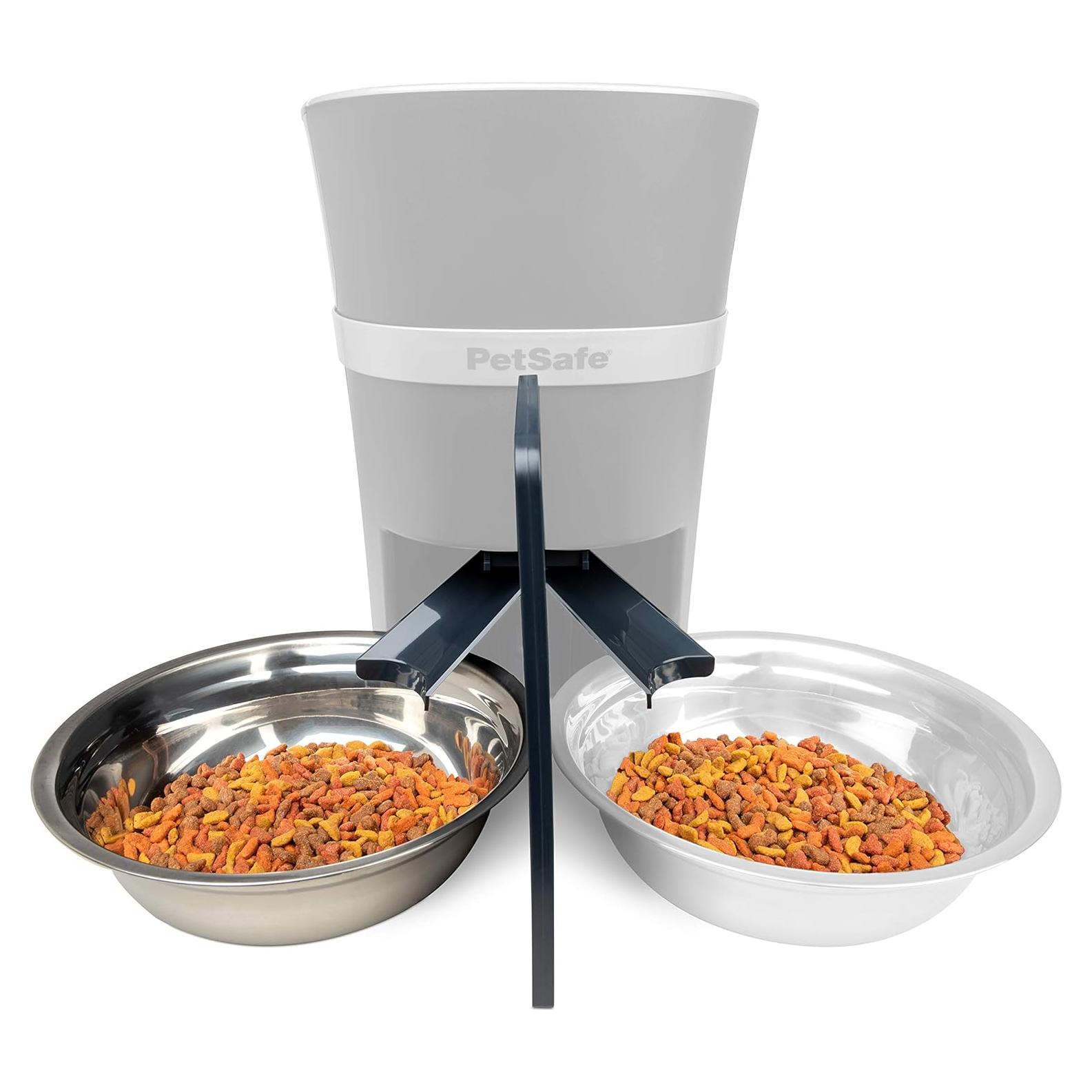 Divisor de Comida PetSafe para 2 Mascotas con Tazón