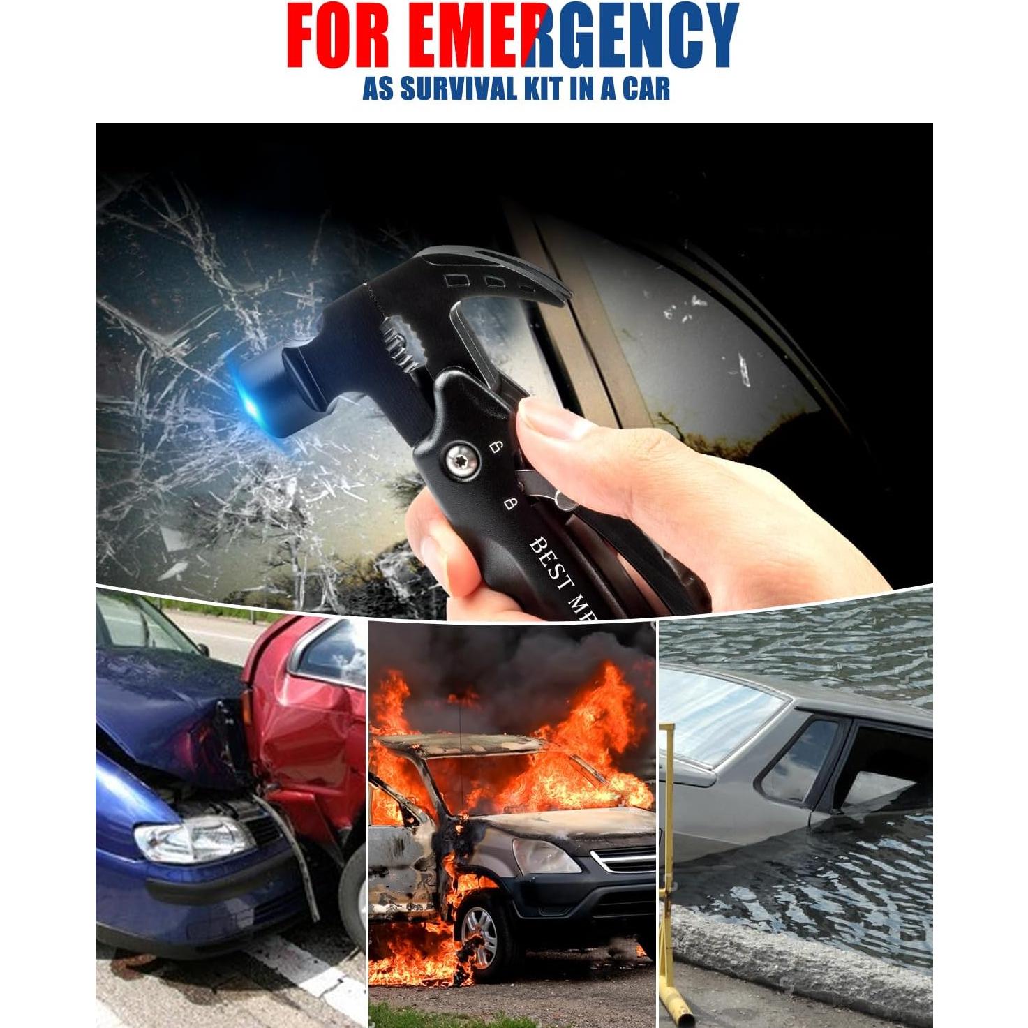 Martillo Multiherramienta 12 en 1 BIBURY con Copo de Nieve