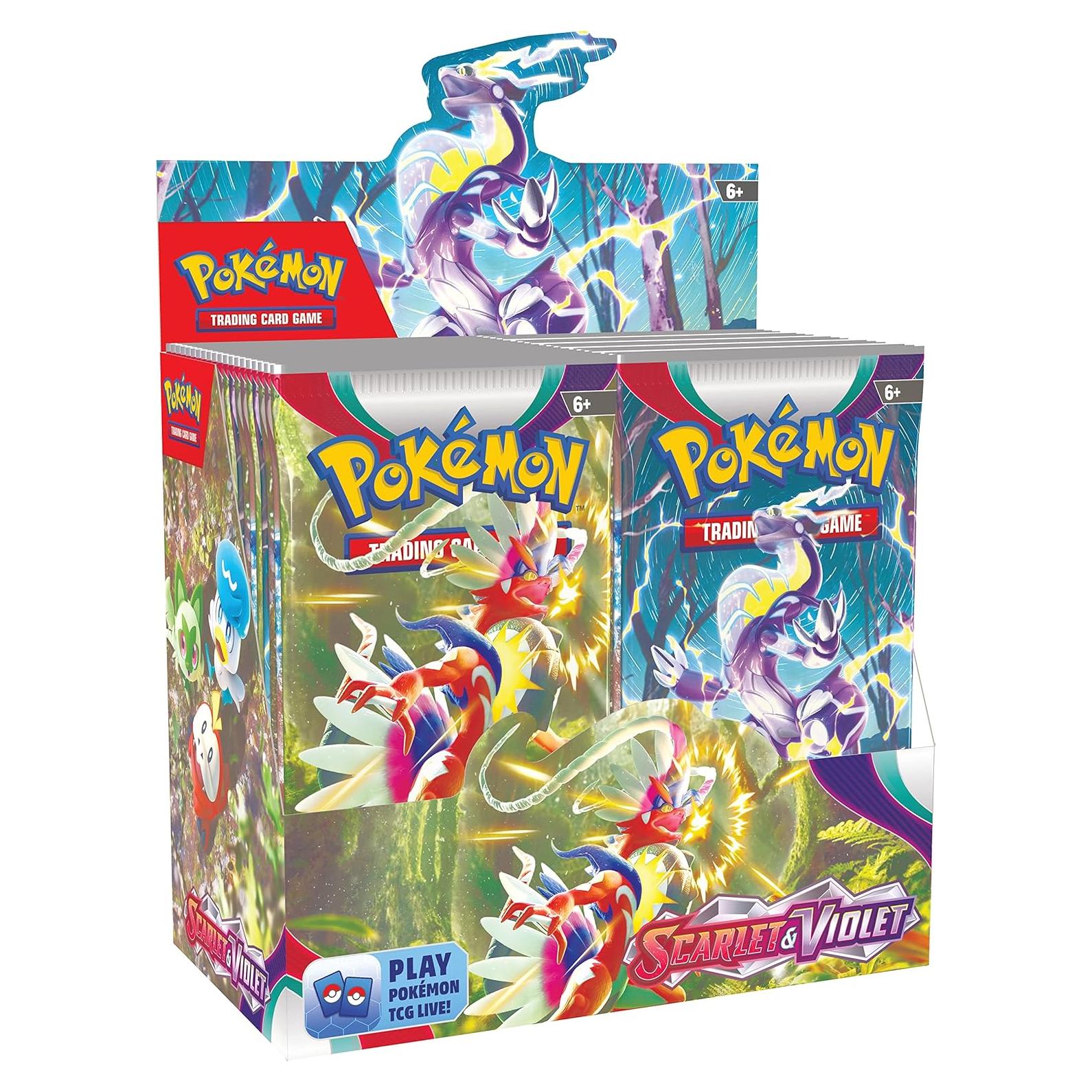 Pokémon TCG: Caja de Exhibición Scarlet y Violet 36 Paquetes