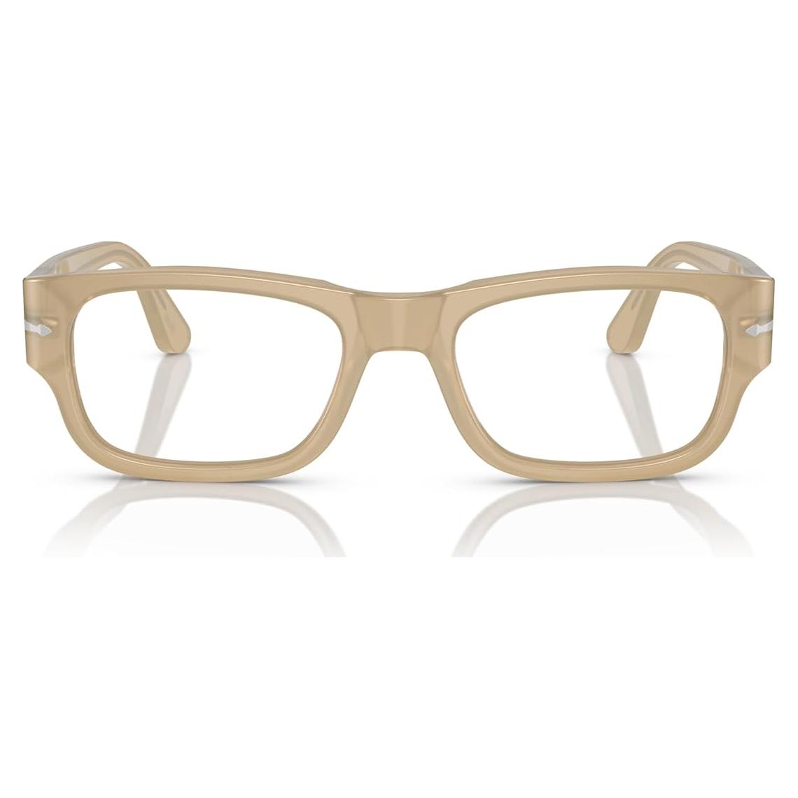 Gafas Recetadas Cuadradas Persol PO3324V Ópalo Beige 56mm