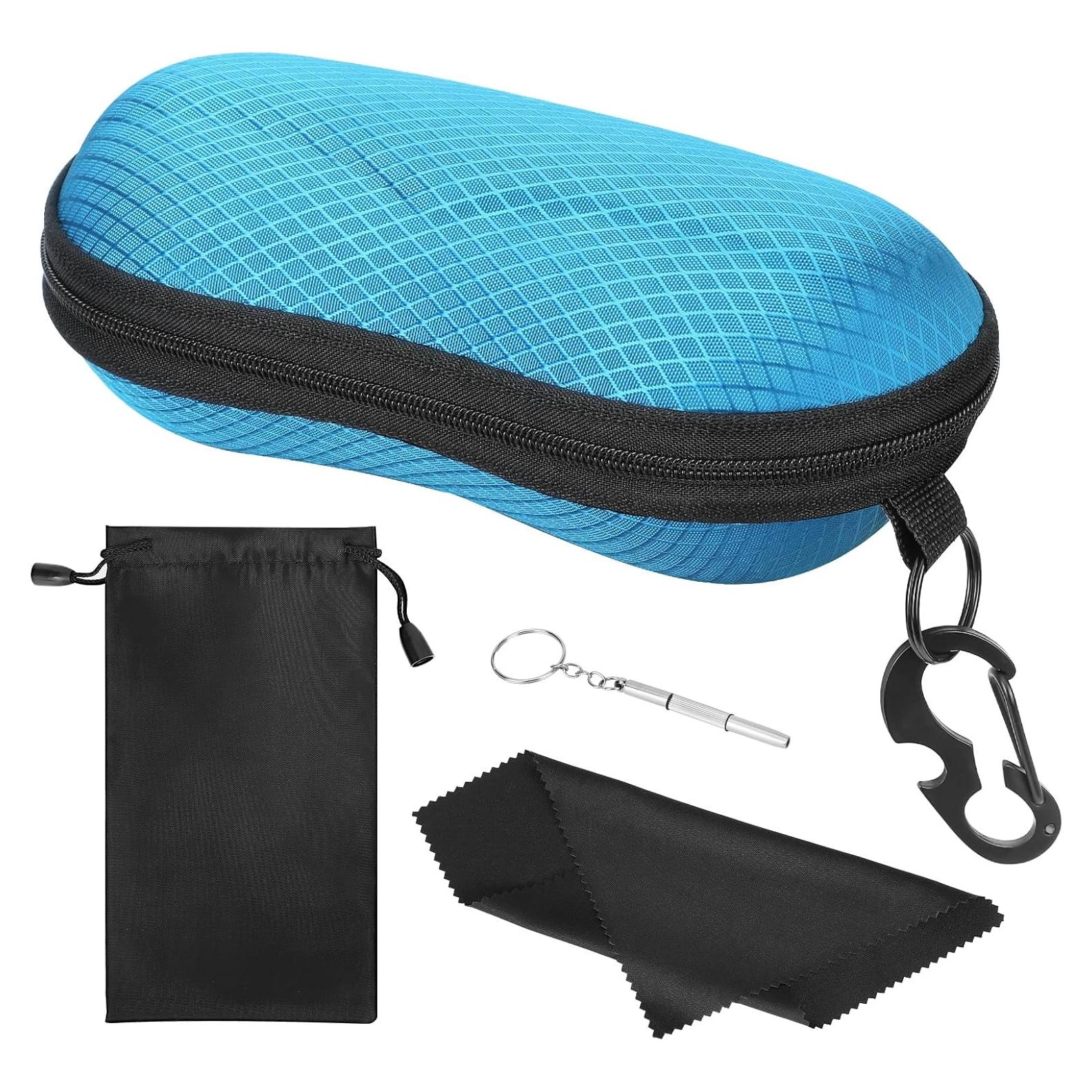 Funda de Gafas Semi Dura MoKo con Gancho y Destornillador