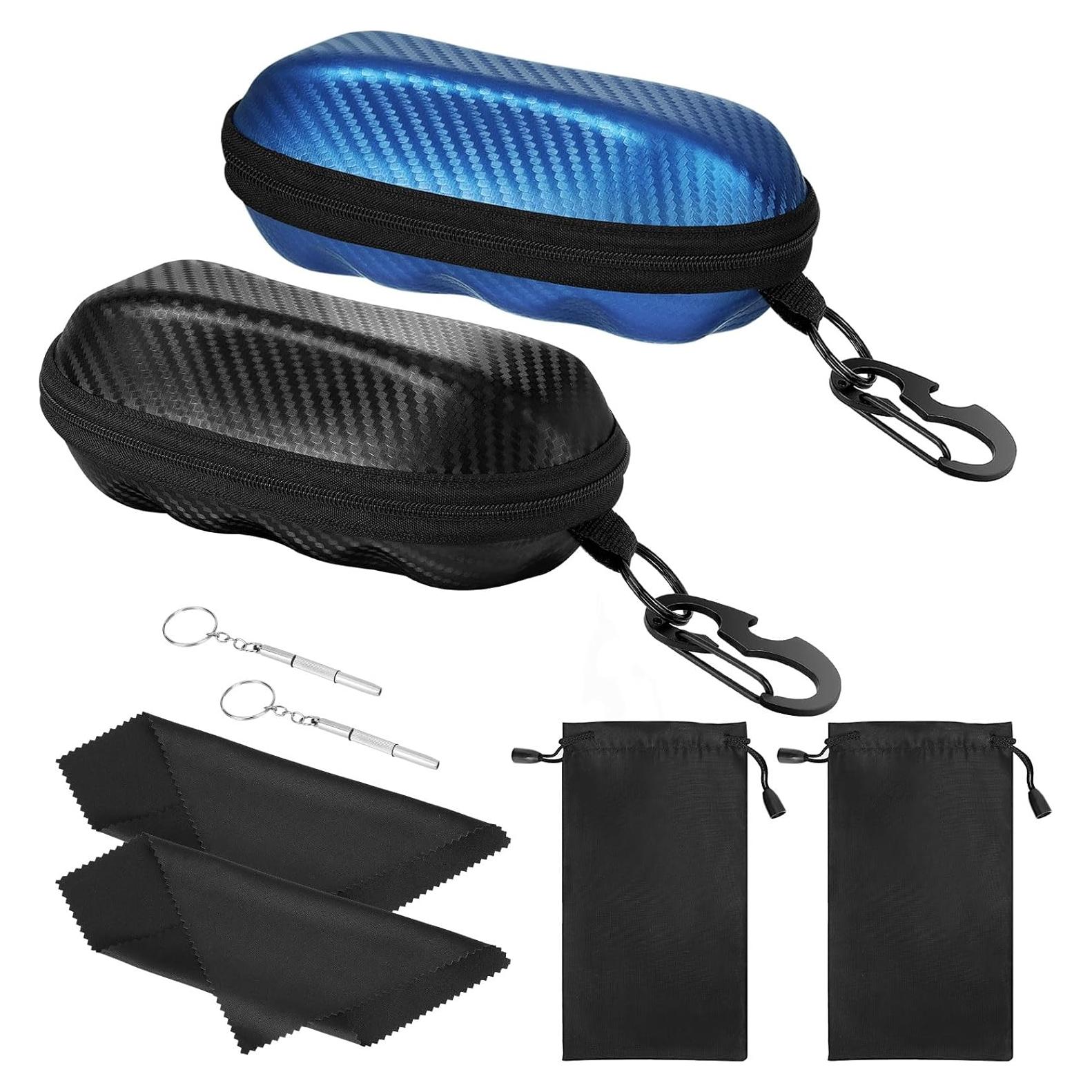 Funda de Gafas MoKo Semi Dura con Gancho y Destornillador