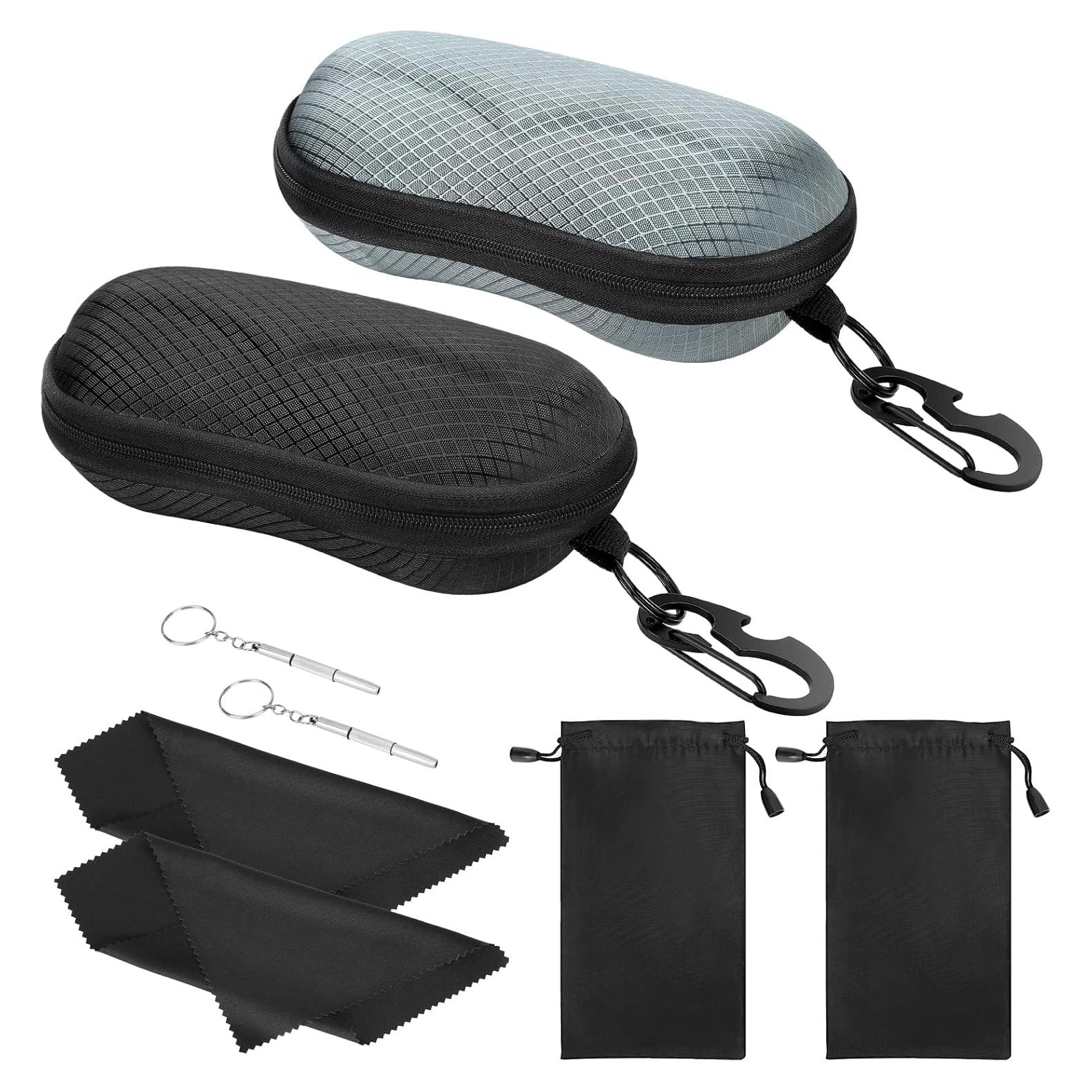 Funda de Gafas Semi Dura MoKo con Gancho y Destornillador