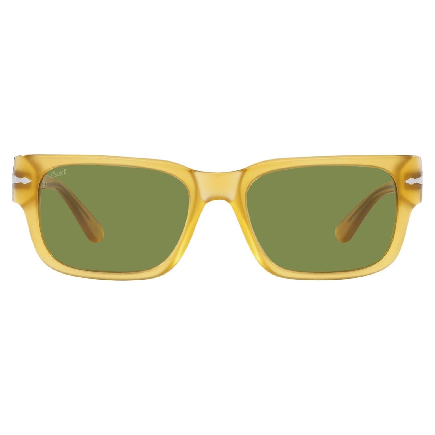 Gafas de sol Rectangulares Persol PO3315S Miele Verde 55mm