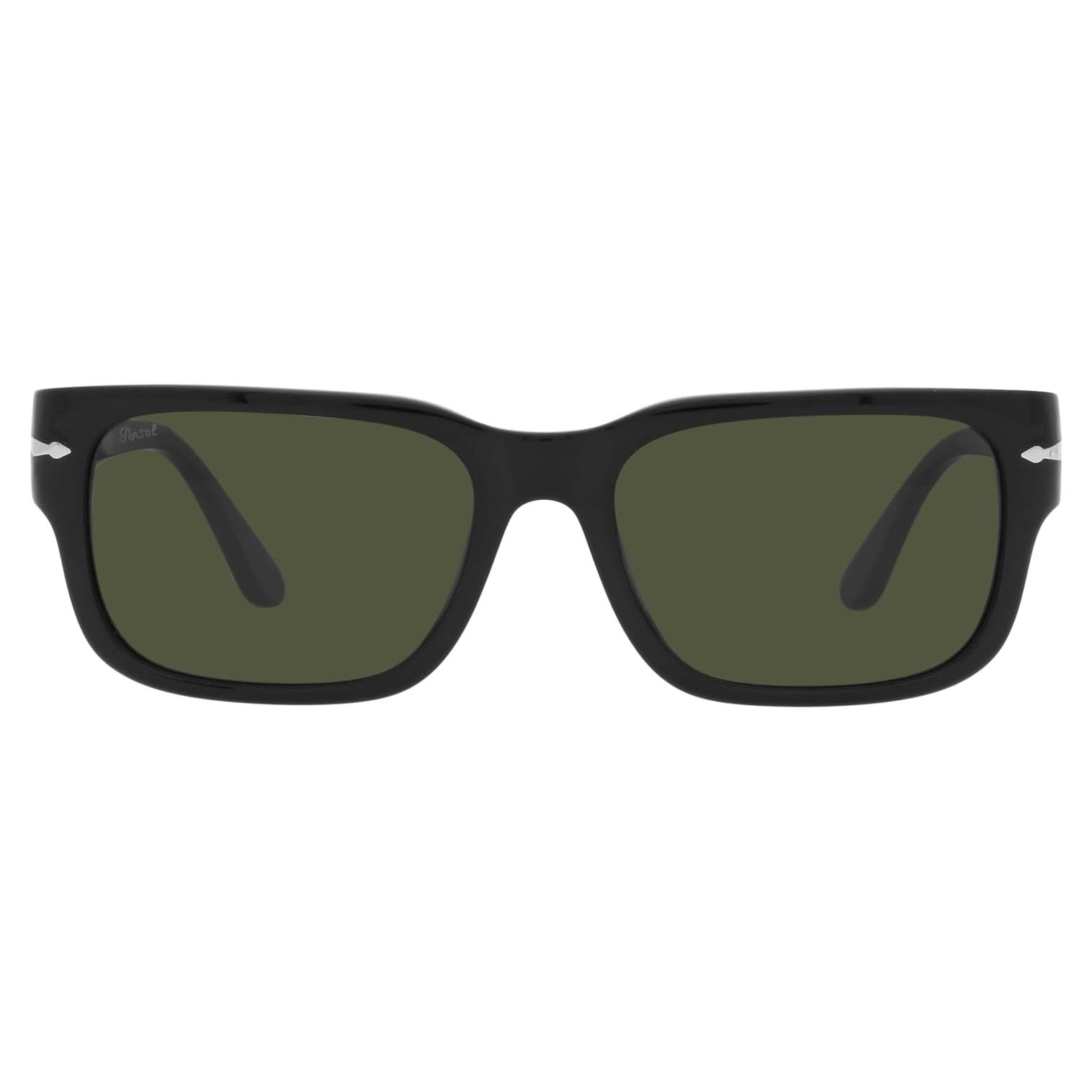 Gafas de sol Rectangulares Persol PO3315S 100% UV Negro/Verde