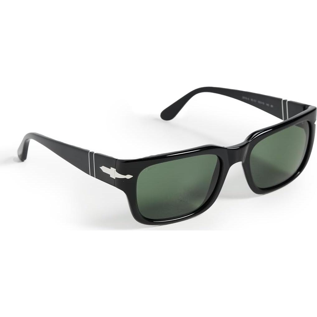 Gafas de sol Rectangulares Persol PO3315S 100% UV Negro/Verde