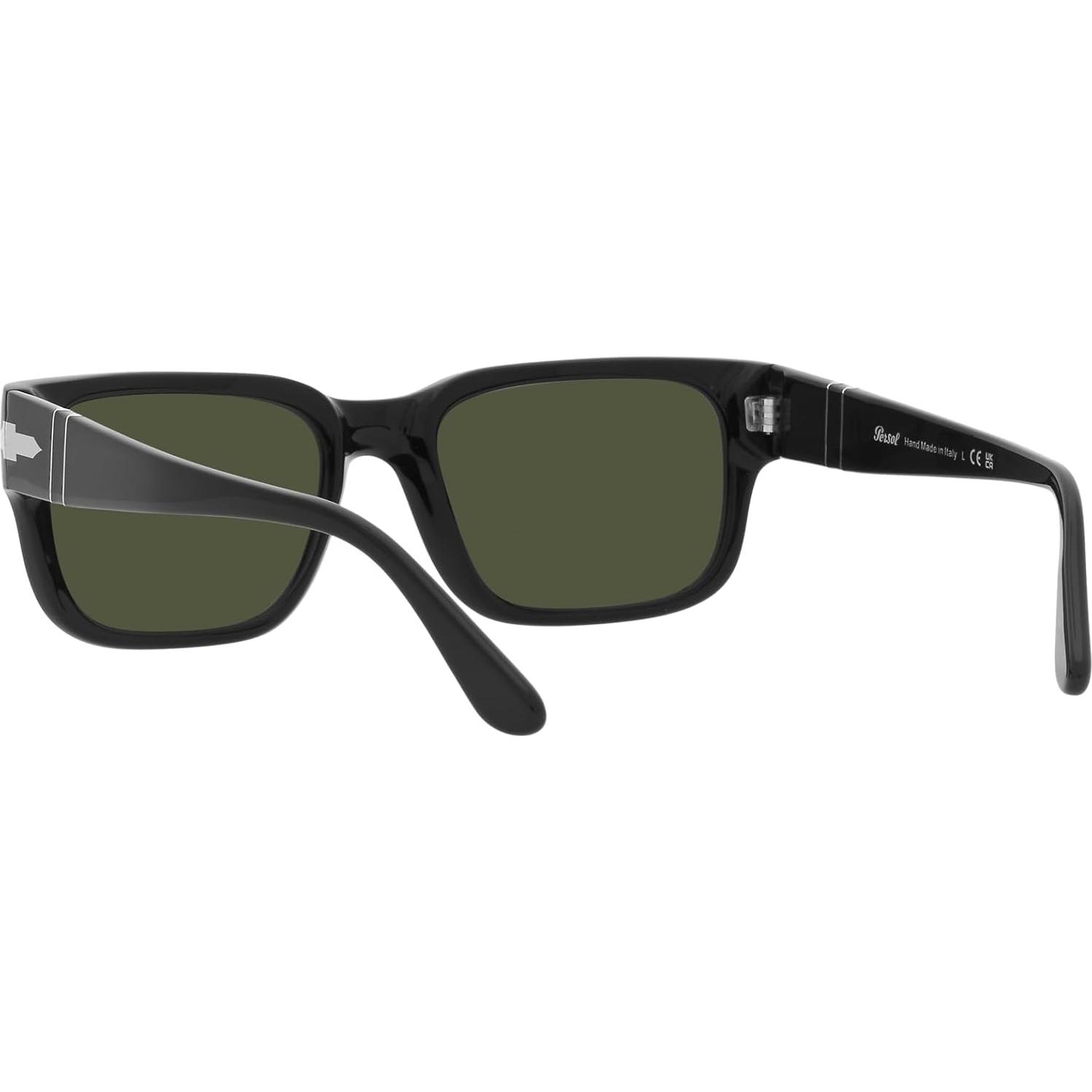 Gafas de sol Rectangulares Persol PO3315S 100% UV Negro/Verde