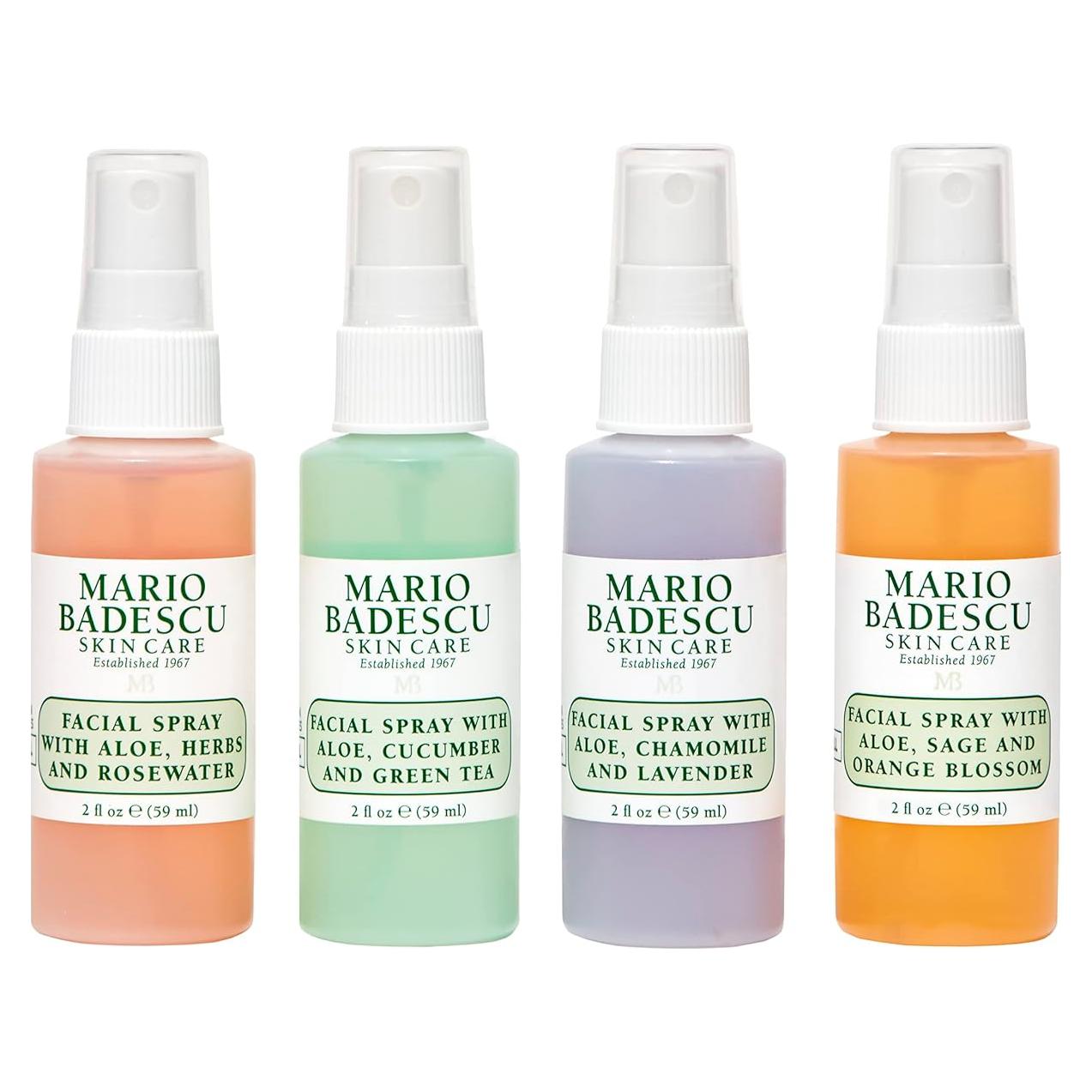 Spray Facial Mario Badescu Pack de 4 Hidratantes 59 ml