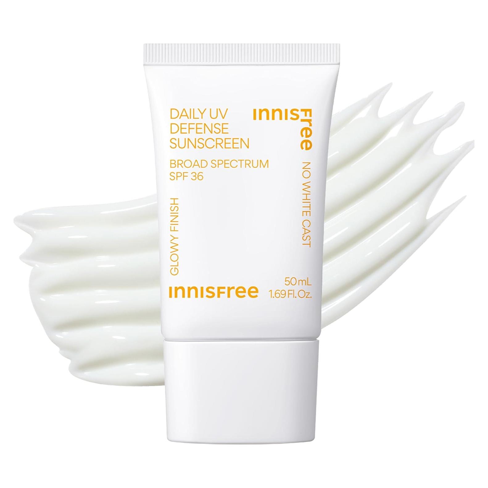 Protector Solar Innisfree UV Defense SPF 36 50 ml Invisible