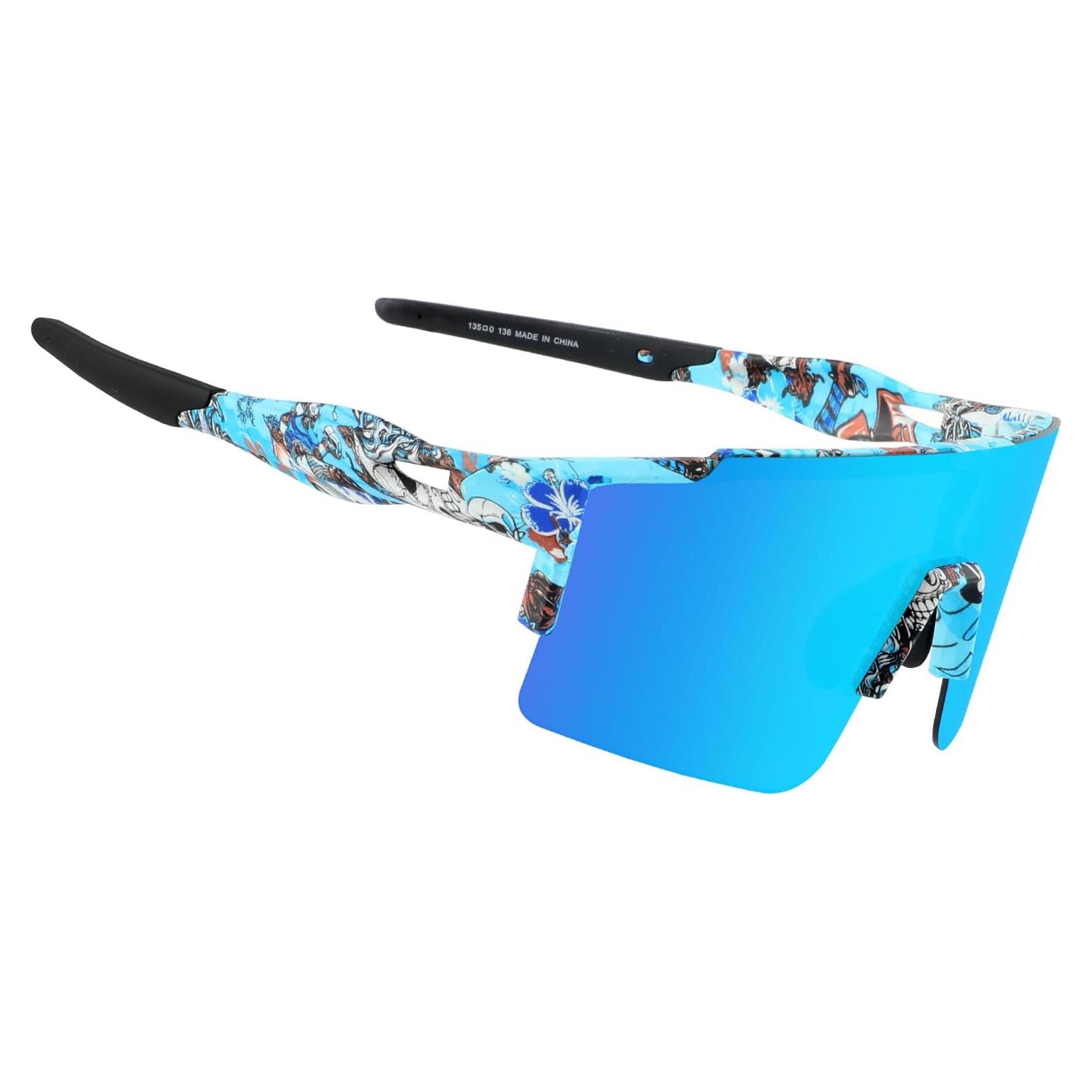 Gafas de sol OULAIQI para ciclismo con lentes intercambiables