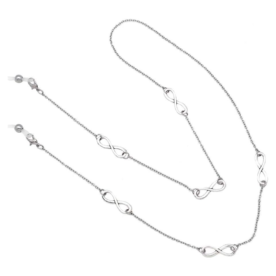 Cadena Lanyard para Gafas KAI Top 70 cm Plateada