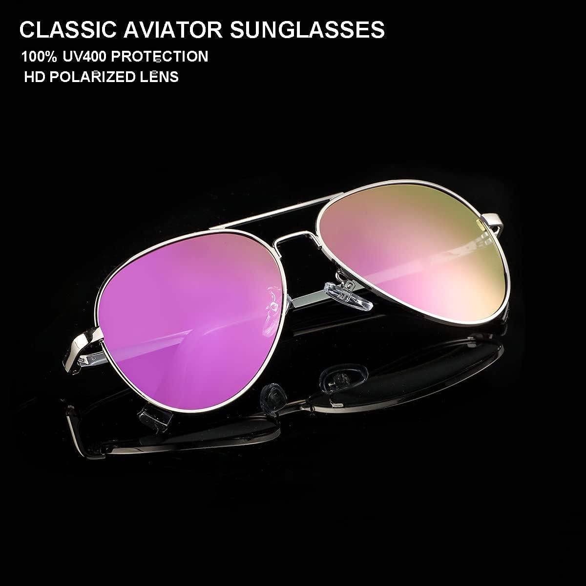 Gafas de Sol Aviador Gleyemor 52mm Polarizadas Unisex