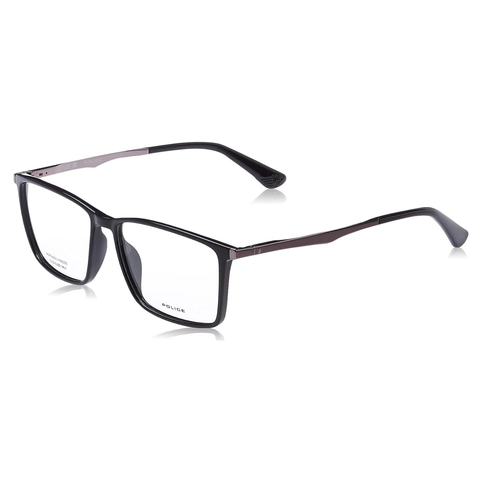 Gafas de sol Police VPLG70 para hombres 56mm Negro Brillante