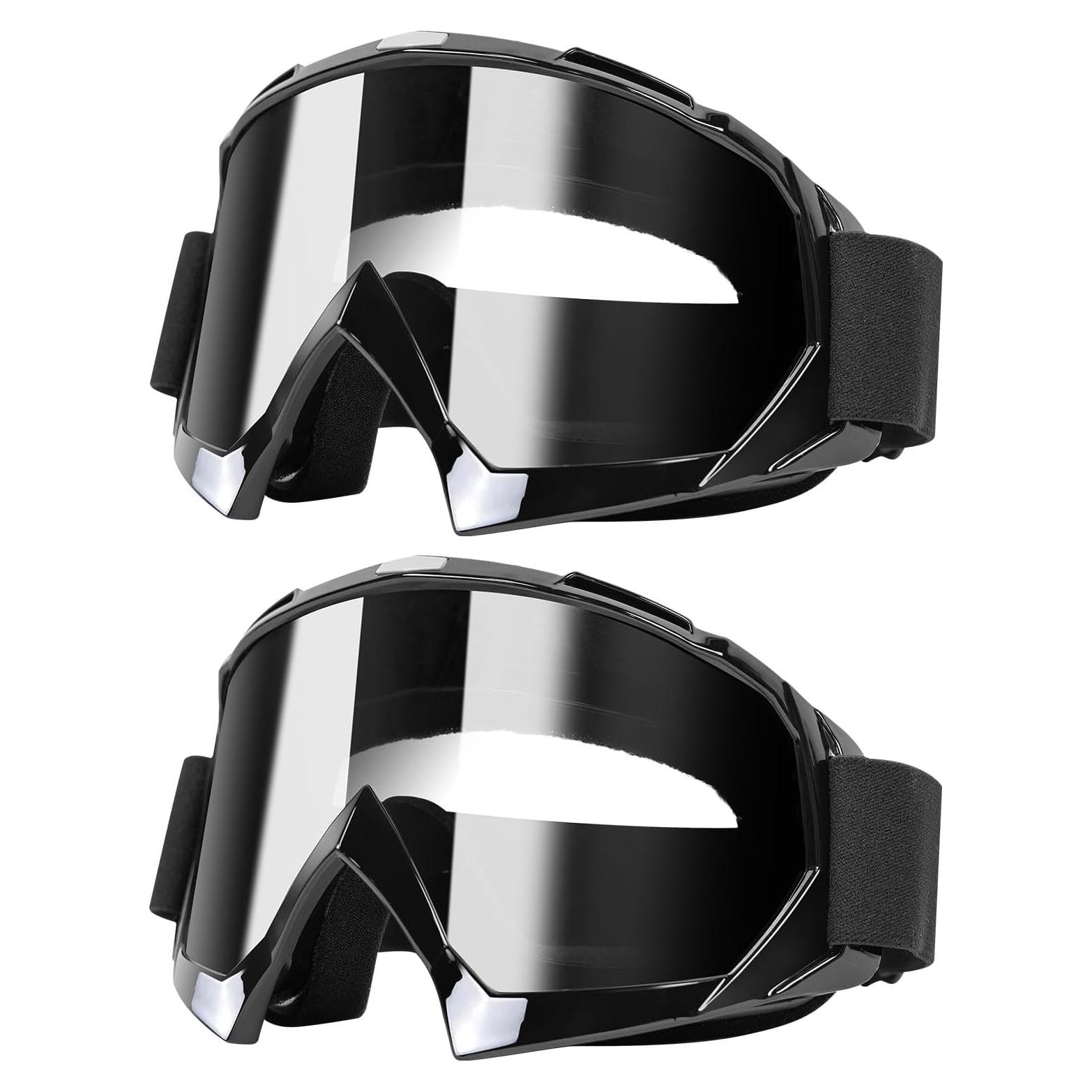 Gafas de motocross YOHOG 2-Pack a prueba de viento
