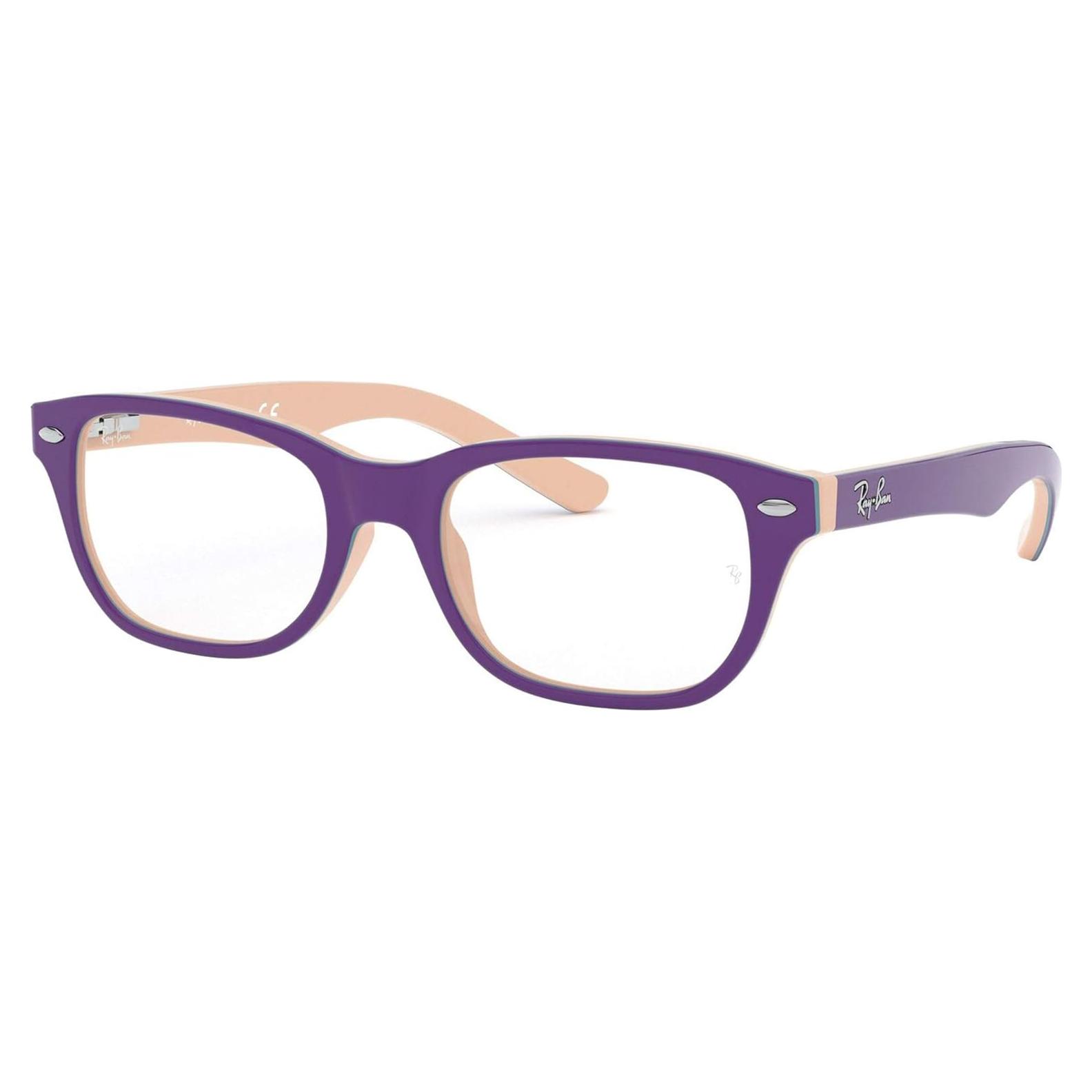 Montura de Gafas Ray-Ban Kids RY1555 Violeta Rosa 46mm