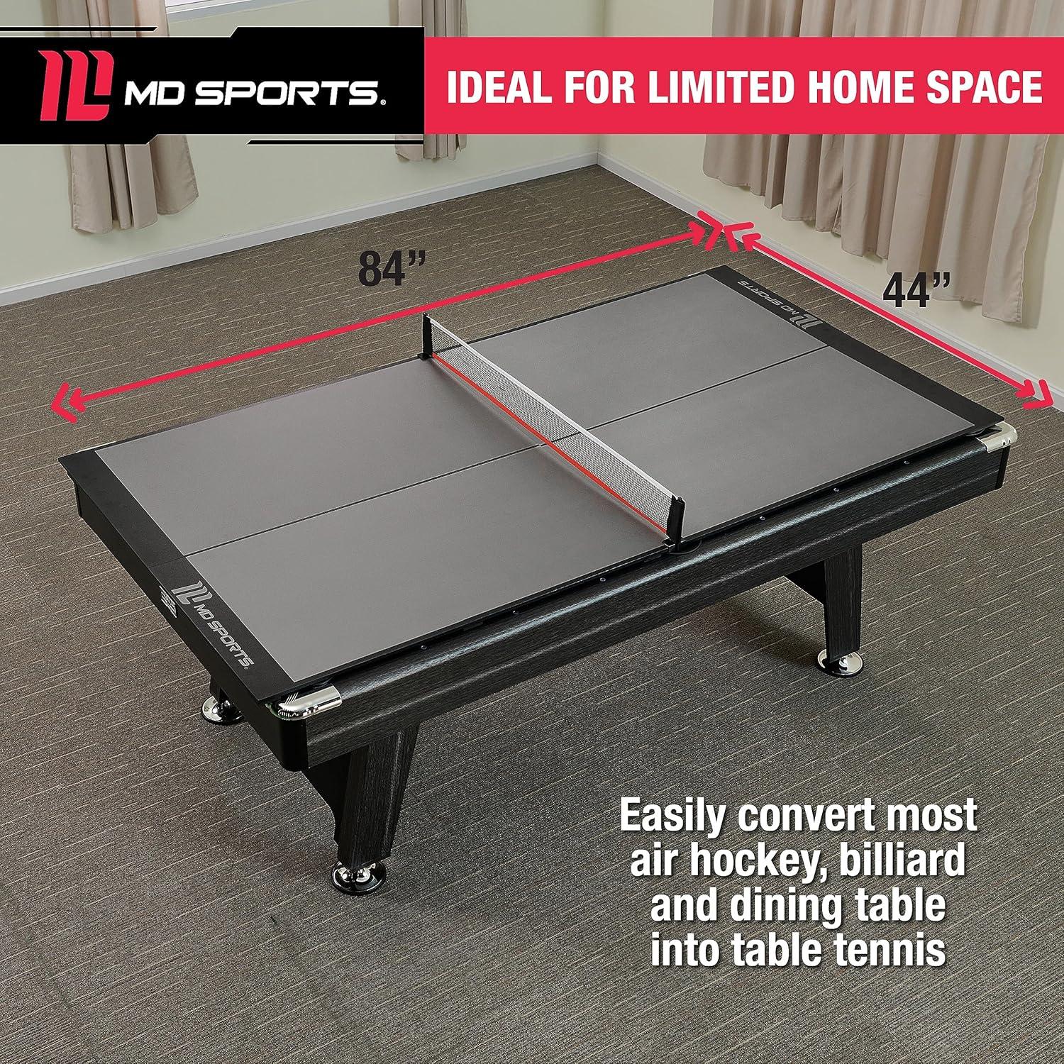 Mesa de Tenis de Mesa Plegable MD Sports 2.13 m con Red