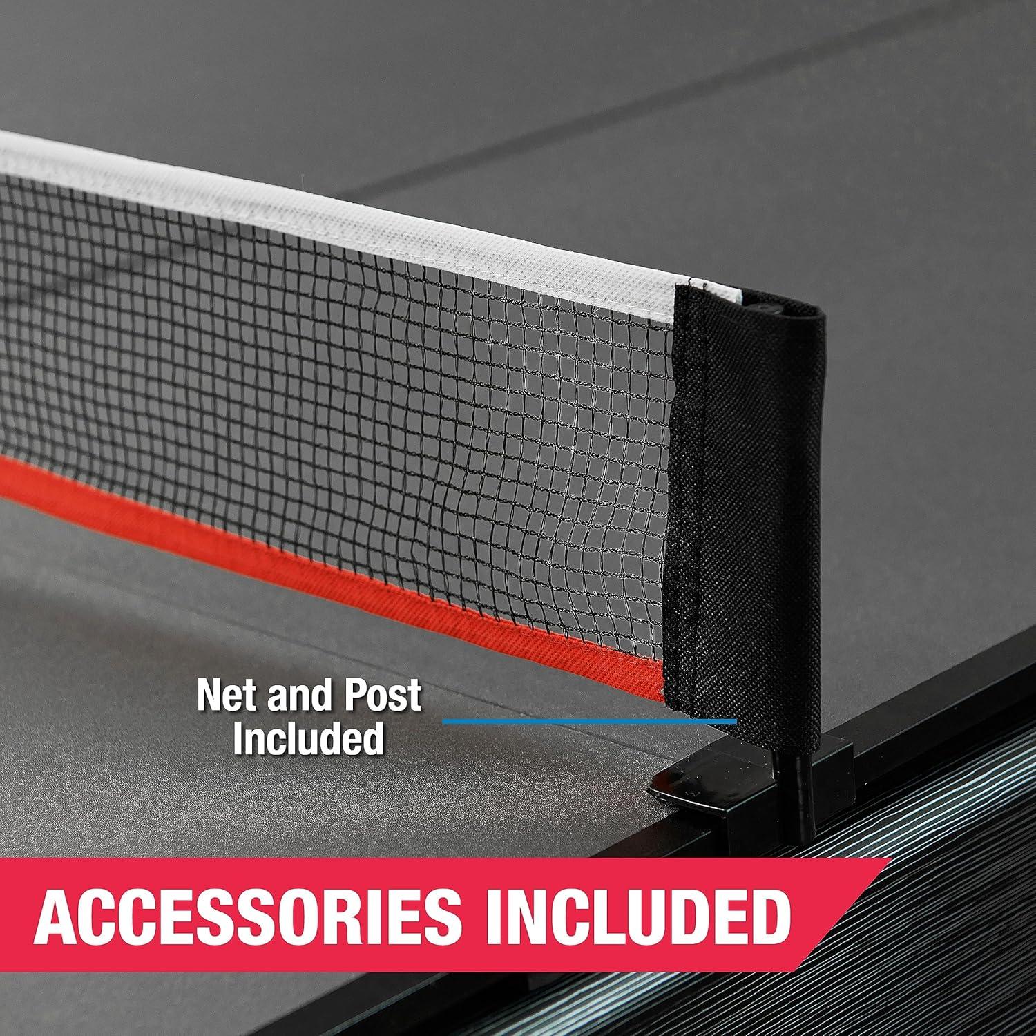 Mesa de Tenis de Mesa Plegable MD Sports 2.13 m con Red