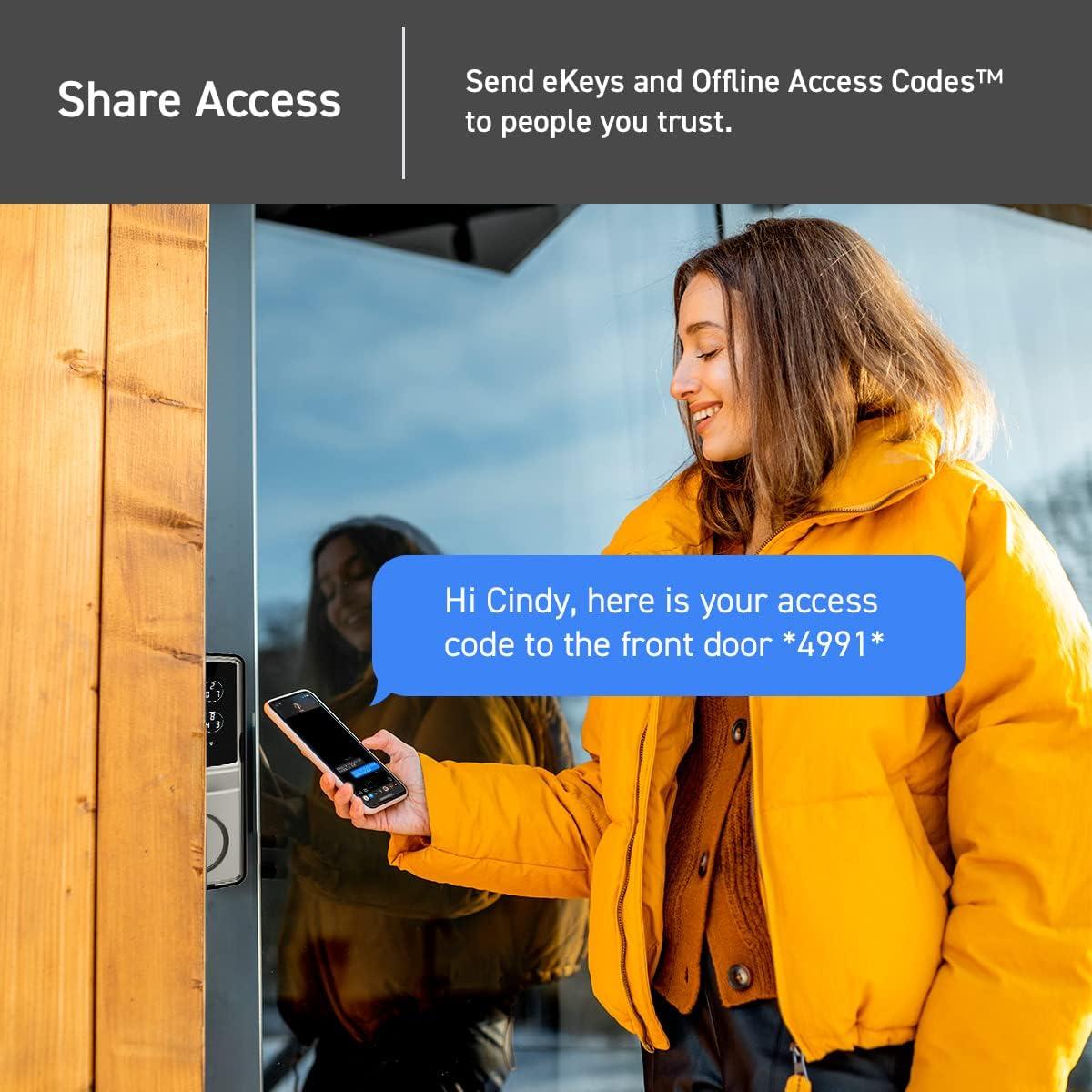 Cerradura Inteligente Lockly Secure Plus - Huella Dactilar Izquierda