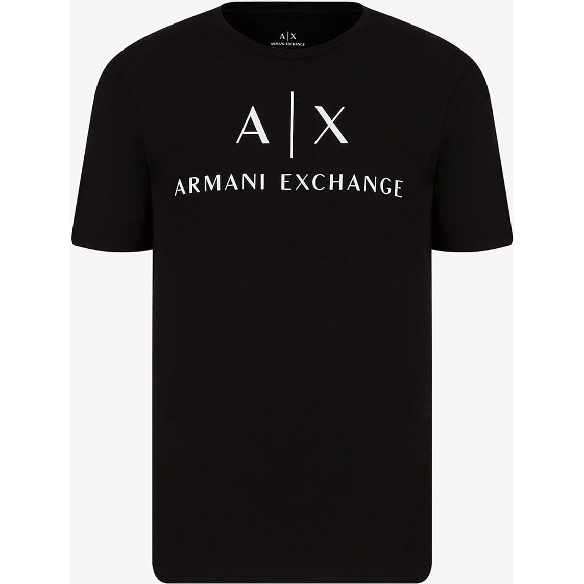 Camiseta AX Armani Exchange Hombre Cuello Redondo Algodón