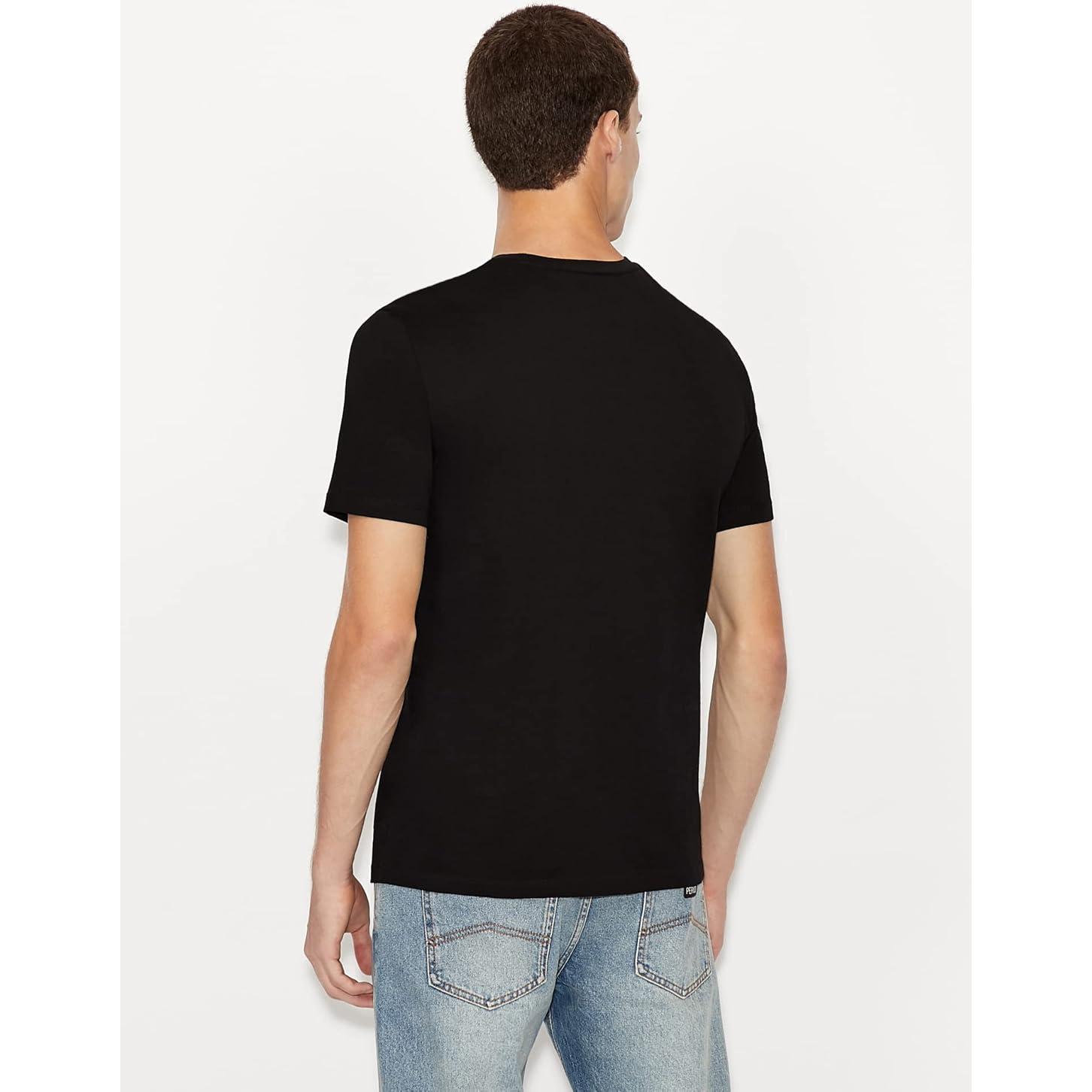 Camiseta AX Armani Exchange Hombre Cuello Redondo Algodón