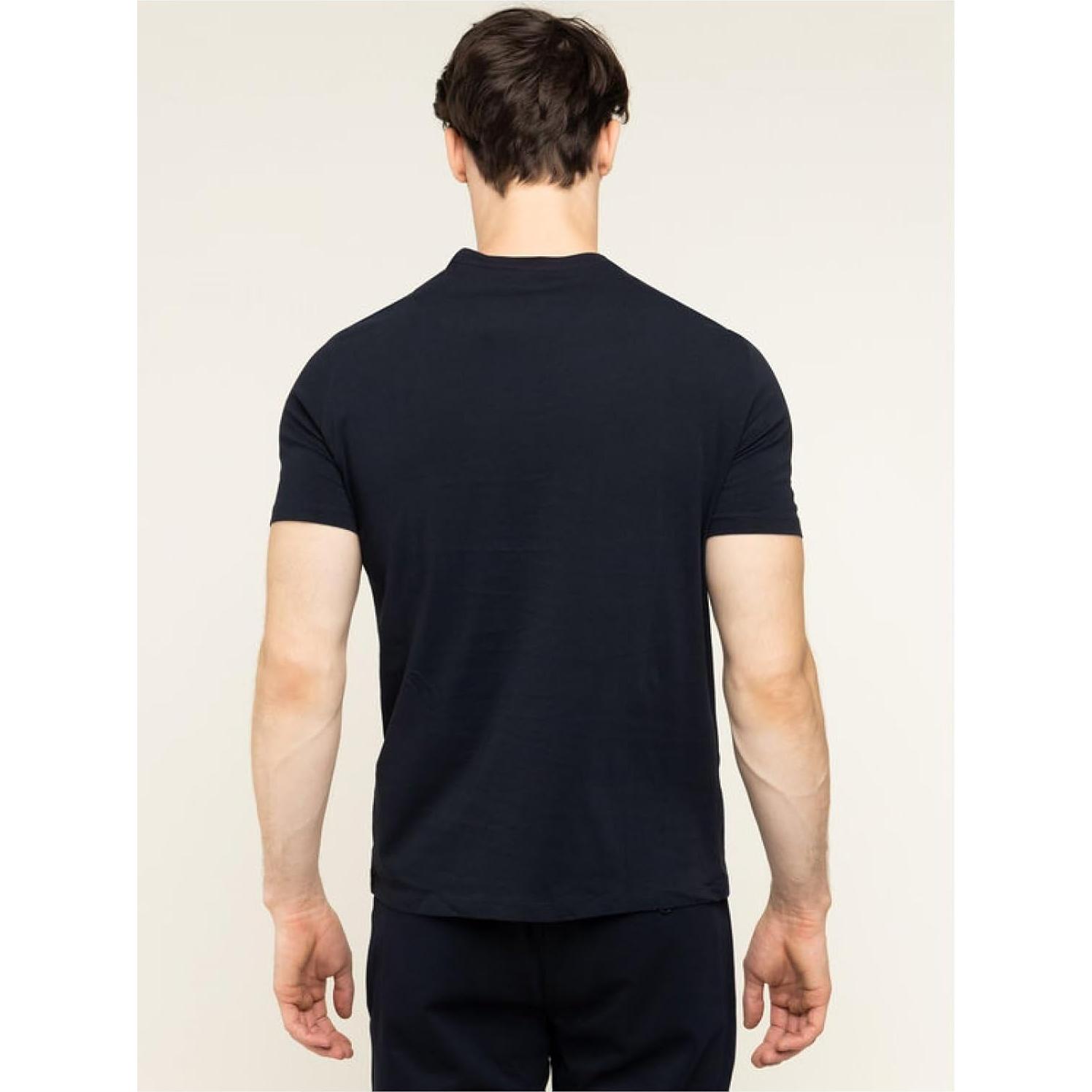 Camiseta AX Armani Exchange Hombre Cuello Redondo Azul XL