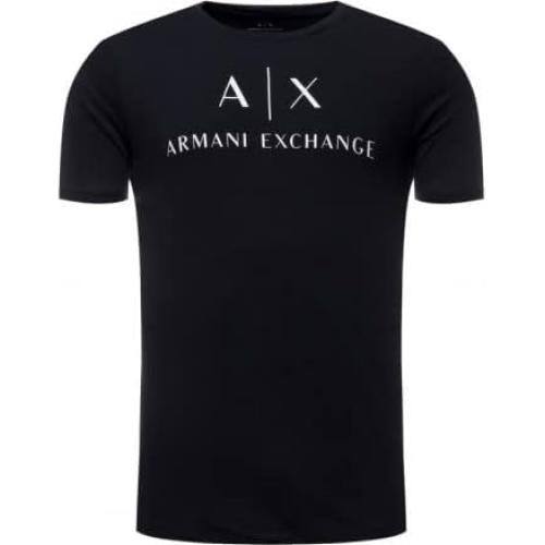 Camiseta AX Armani Exchange Hombre Cuello Redondo Azul XL