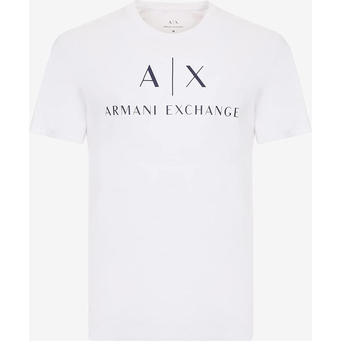 Camiseta AX Armani Exchange Hombre Cuello Redondo Algodón