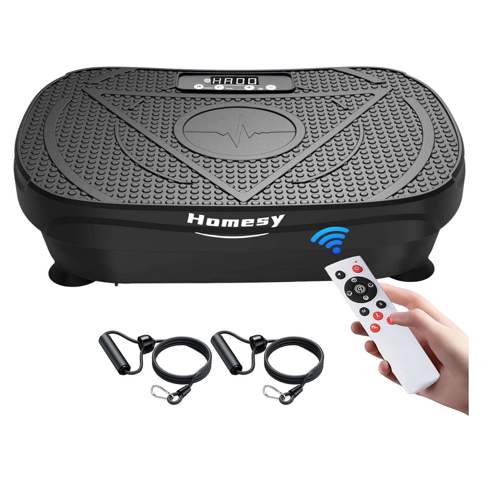 Placa de Vibración Homesy TD07 para Fitness y Drenaje Linfático