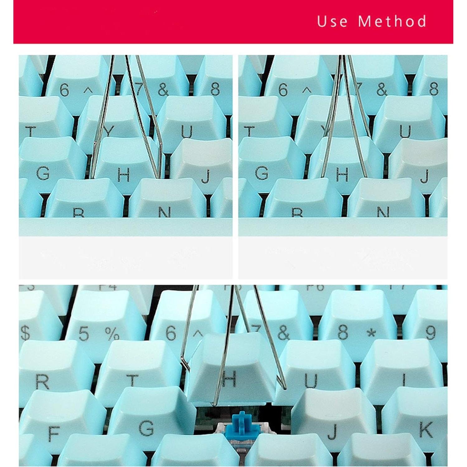 Extractor de Teclas Ortarco para Teclado Mecánico - Acero Inoxidable