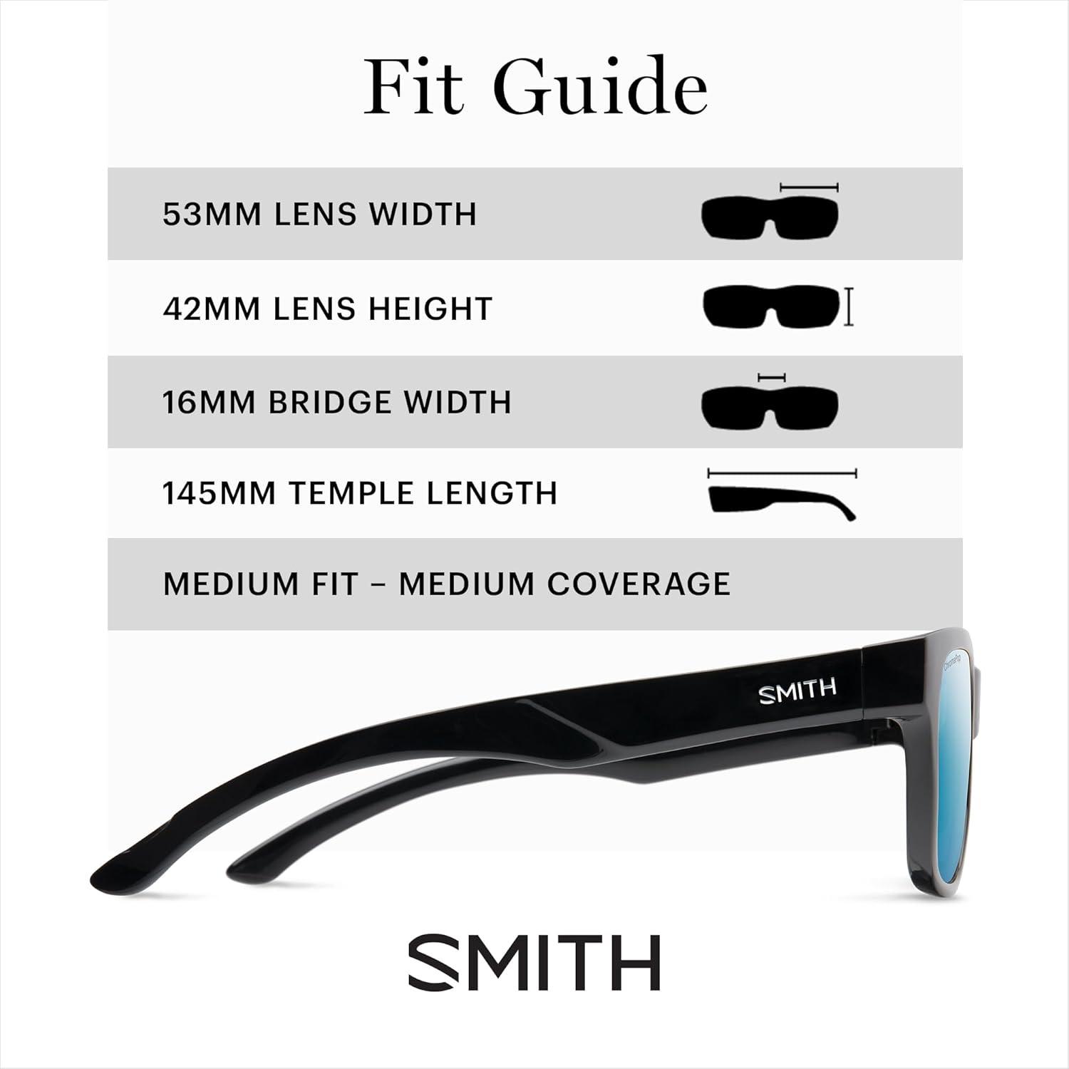 Gafas de sol Smith Lowdown Slim 2 para mujeres - Negro/ChromaPop