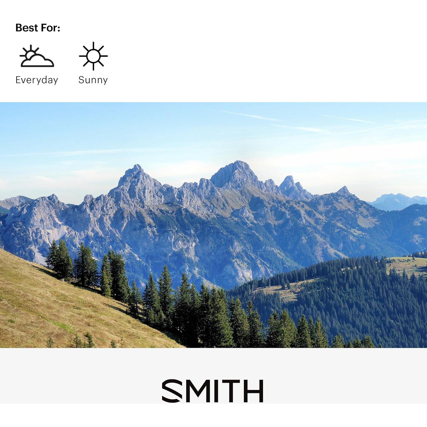 Gafas de sol Smith Lowdown Slim 2 para mujeres - Negro/ChromaPop