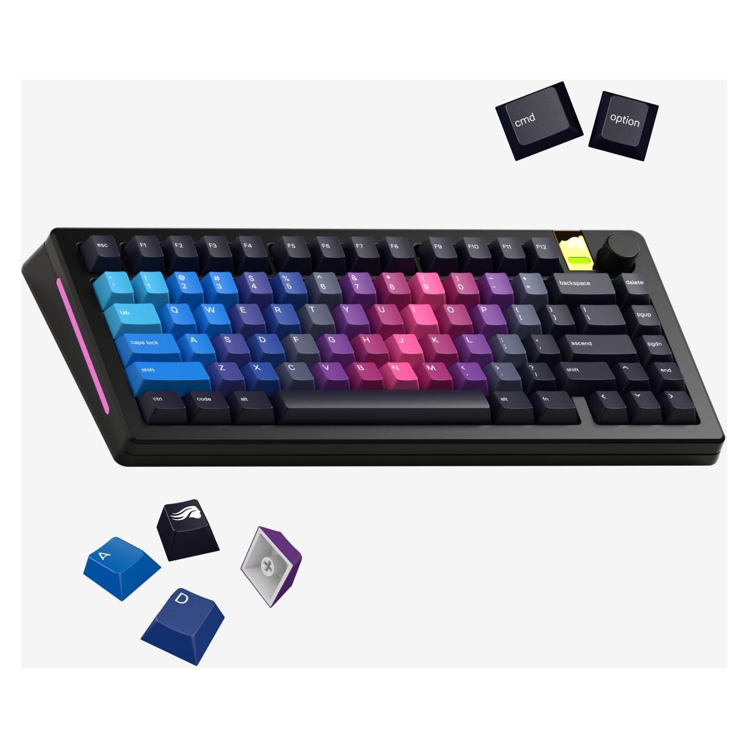 Conjunto de Teclas PBT Glorious Afterparty GPBT 135 Teclas