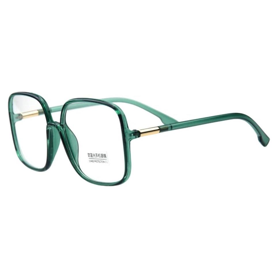 Gafas Bloqueo Luz Azul Shiratori Verde Grande Mujer