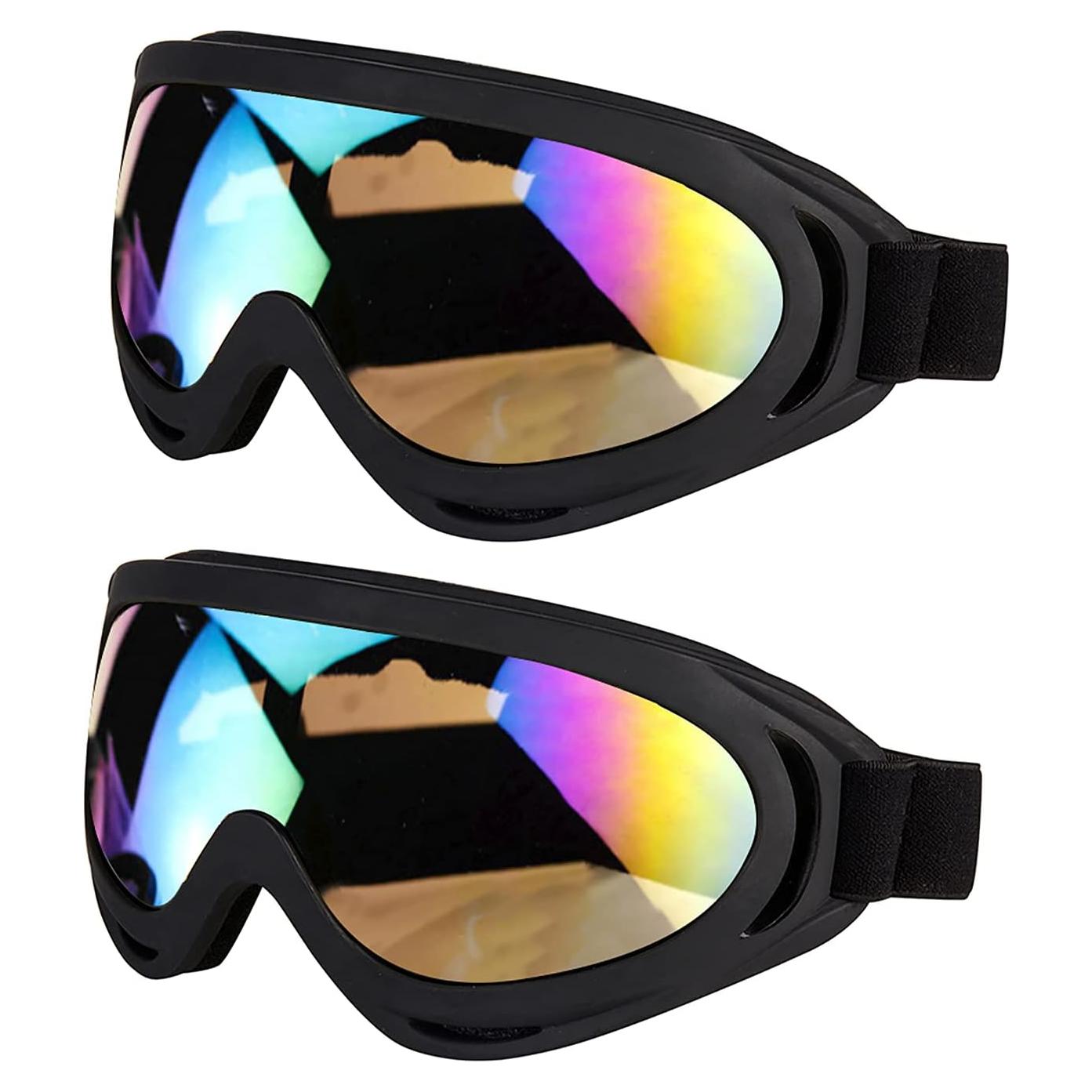 Gafas de Motocicleta LJDJ - Paquete de 2 - UV 400