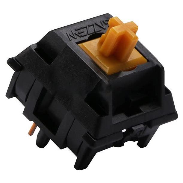 Interruptores Mecánicos Boba Negro U4/U4T 70PCS Silenciosos 68g