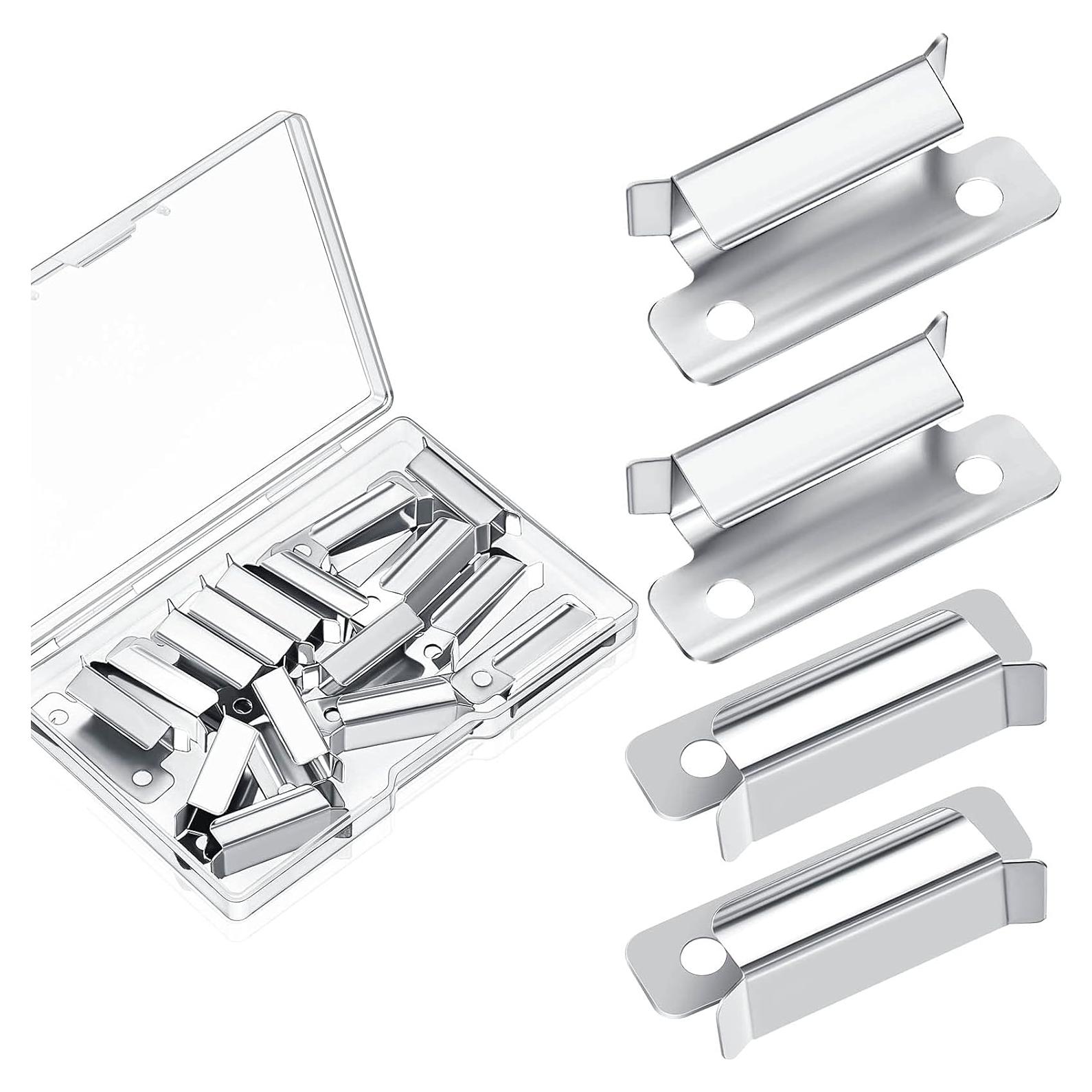 Clips de Cama Abrazadera Hotop 16 Pcs Acero Inoxidable