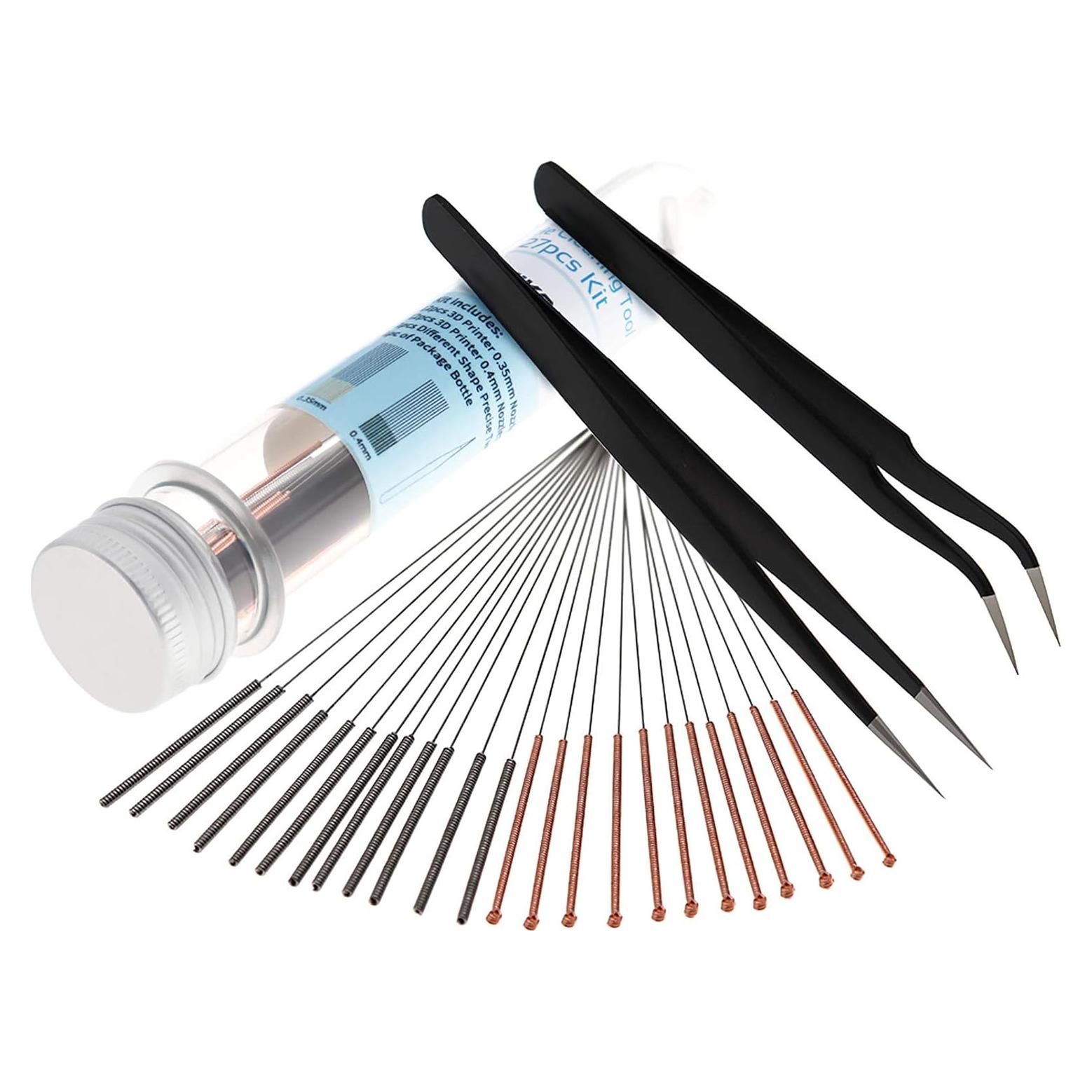 Kit de Limpieza para Boquillas de Impresora 3D Mika3D 27pcs