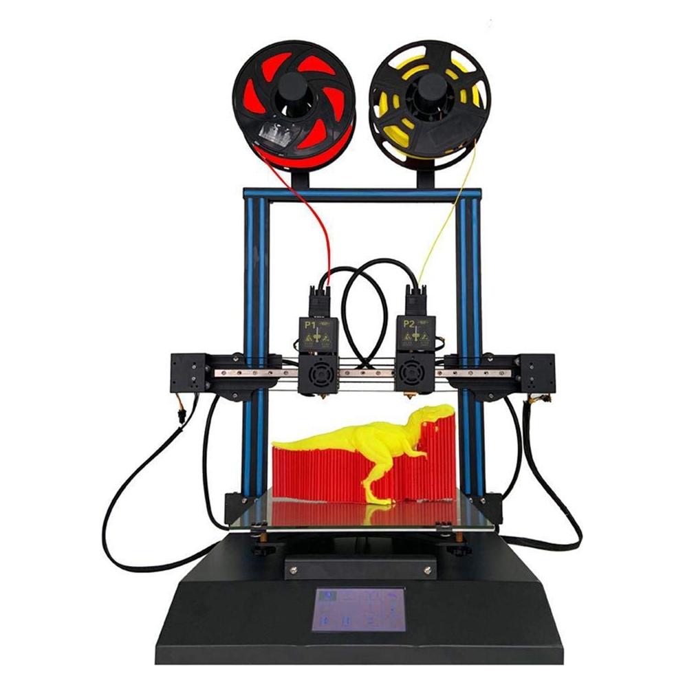 Impresora 3D Tenlog TL-D3 Pro Doble Extrusor 30x30x35cm