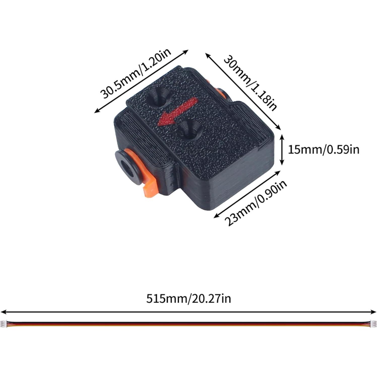 Sensor de Filamento Imdinnogo AD5M para Impresora 3D 5M/5M Pro