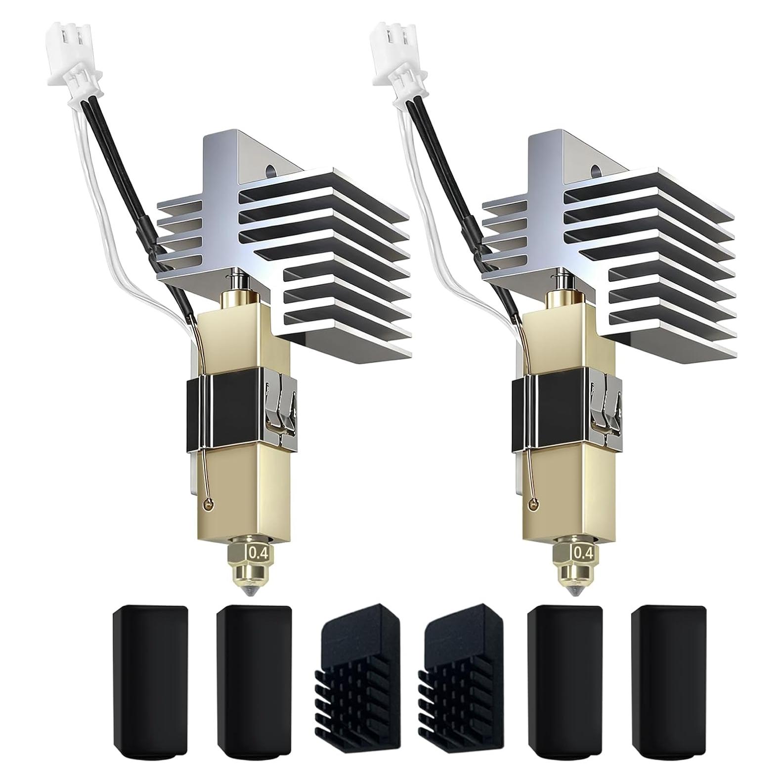 Kit de 2 Hotend 0.4mm Sahvaim para Impresora 3D Centauri Carbon