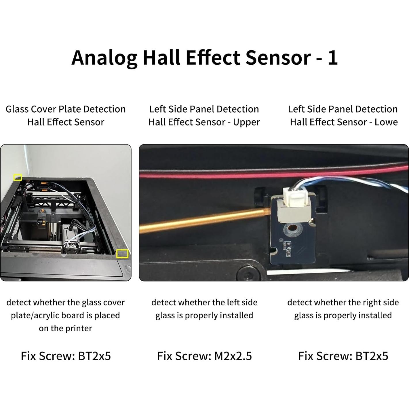 Kit Sensor Efecto Hall Digital y Analógico Imdinnogo para H2D
