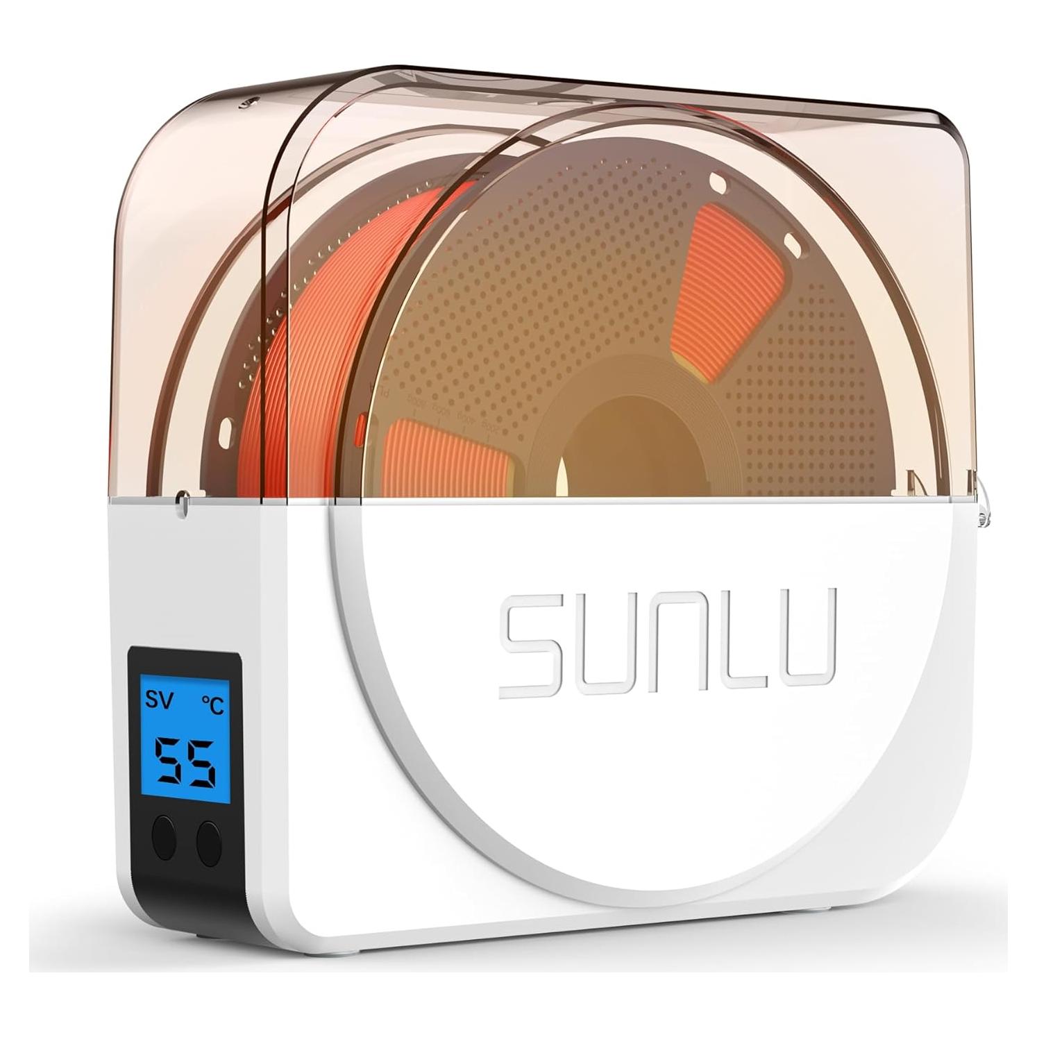 Secador de Filamento SUNLU S1 Plus - 1.75/2.85/3.00 mm, Blanco