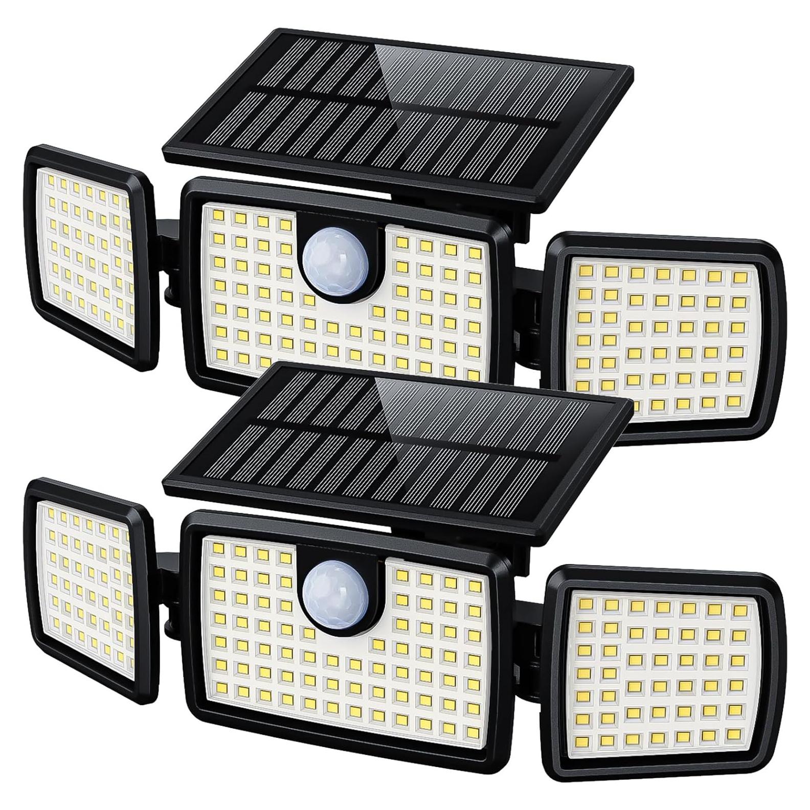 Luces Solares Mihani para Deck con Sensor de Movimiento - 2 Pzas