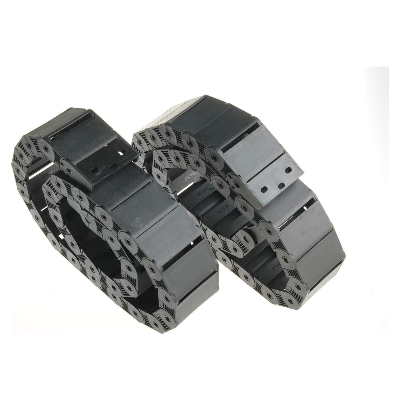 Cadena de Arrastre de Cables Creabygirls R38 1m Plástico Negro