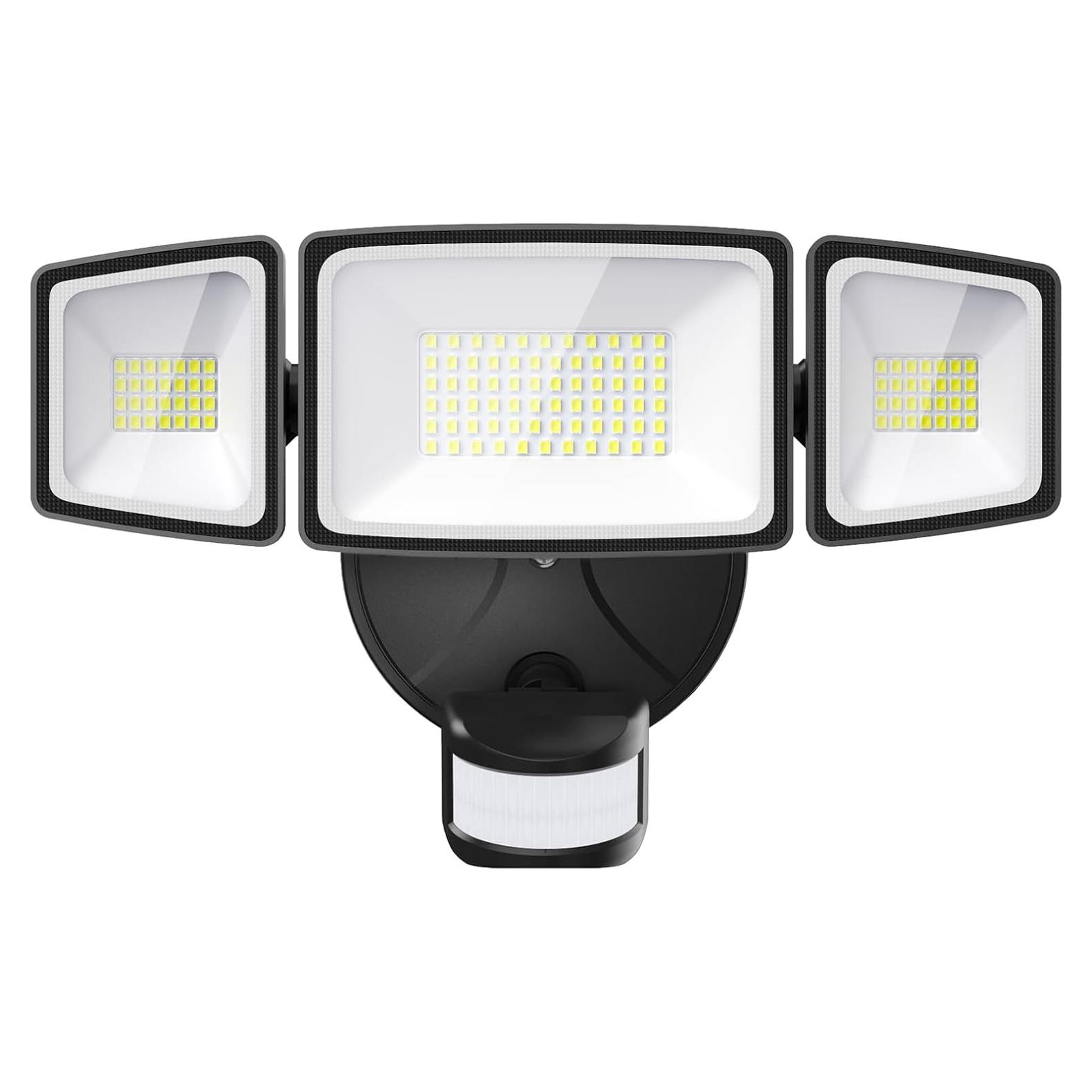 Luz de Inundación LED Onforu 65W con Sensor de Movimiento 6500LM
