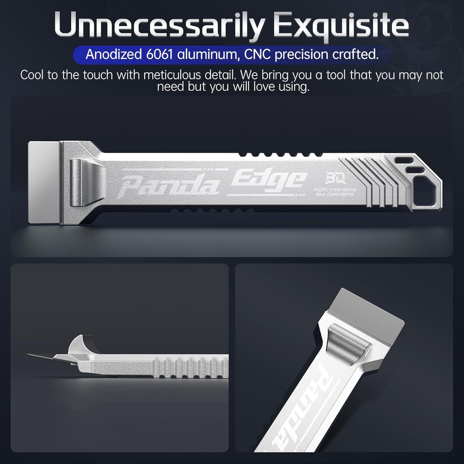 Raspador de Impresora 3D BIQU Panda Edge con 3 Cuchillas SK5